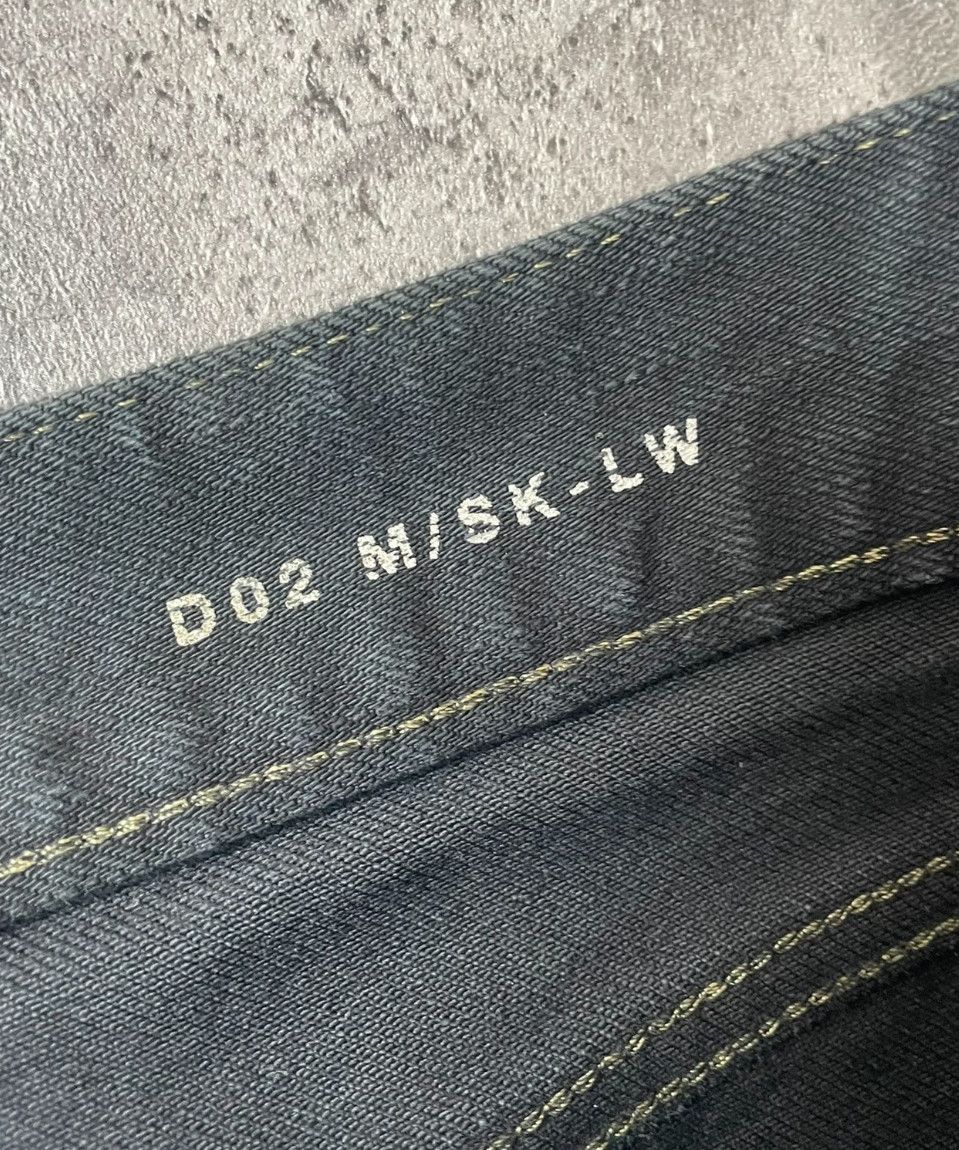 Saint Laurent Paris Saint Laurent Distressed Black Denim Jeans. Size US 32 / EU 48 - 6 Thumbnail