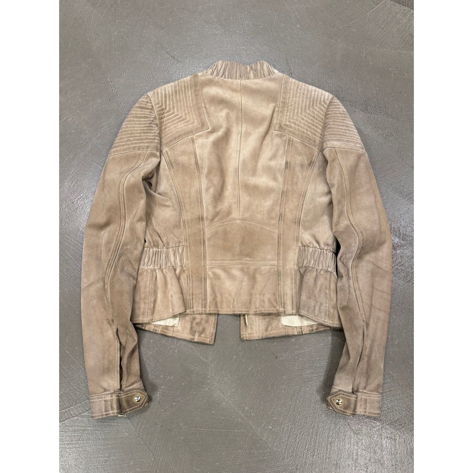 Gucci A/W2004 Gucci by T Ford western paneled suede leather jacket Size US M / EU 48-50 / 2 - 4 Thumbnail