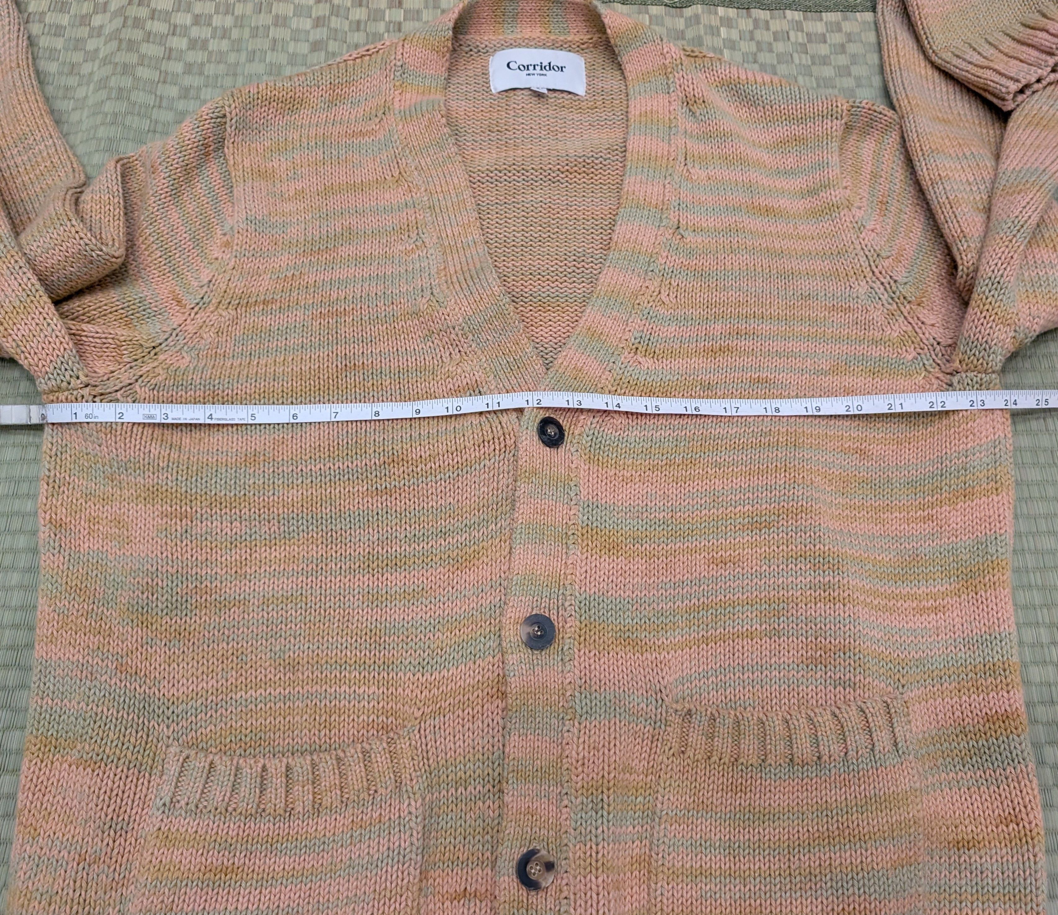 Other SOLD OUT Corridor Tequila Sunrise Space Dyed Knit Cardigan Size L / US 10 / IT 46 - 5 Thumbnail
