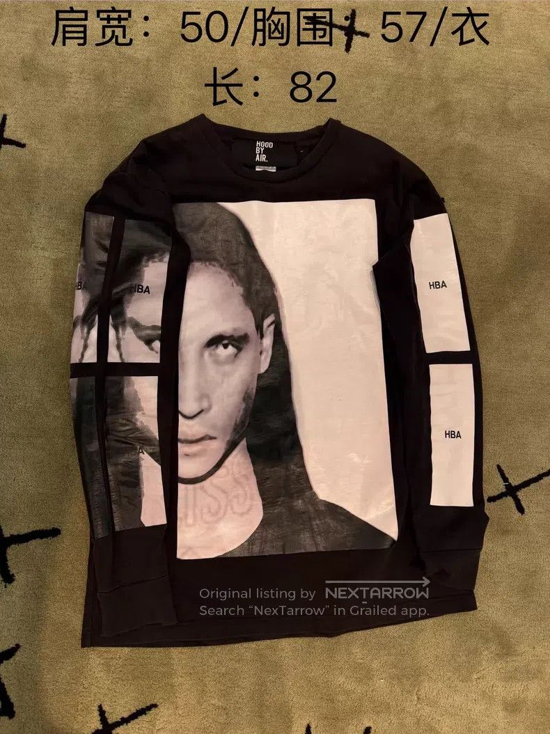 Hood By Air Hood By Air Face Sweatshirt Size US L / EU 52-54 / 3 - 5 Thumbnail