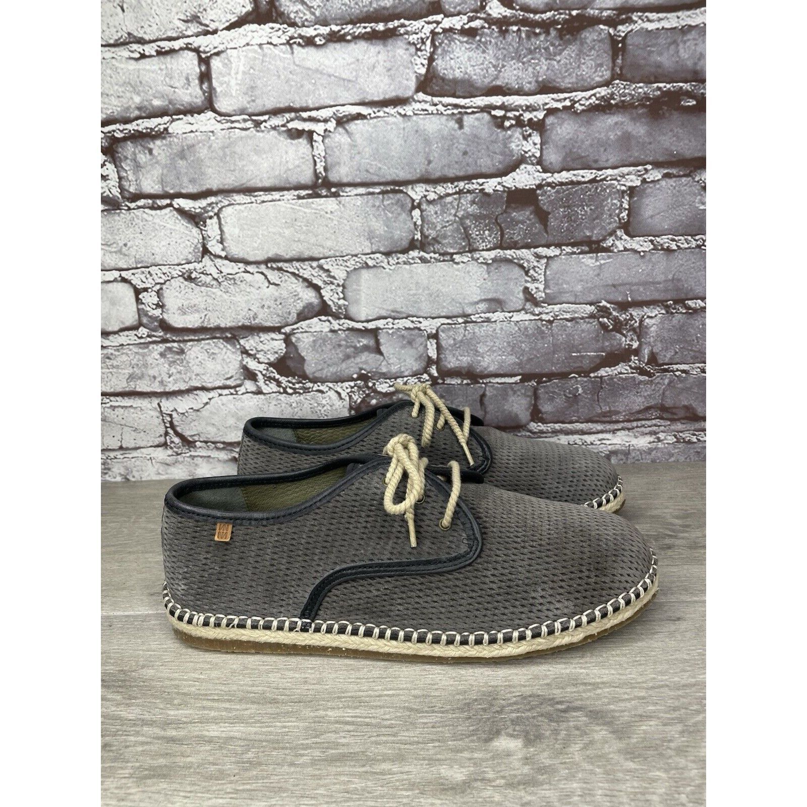 Other El Naturalista Gray Suede Leather Oxfords Lace Up Sneakers S Size US 8 / EU 41 - 1 Thumbnail