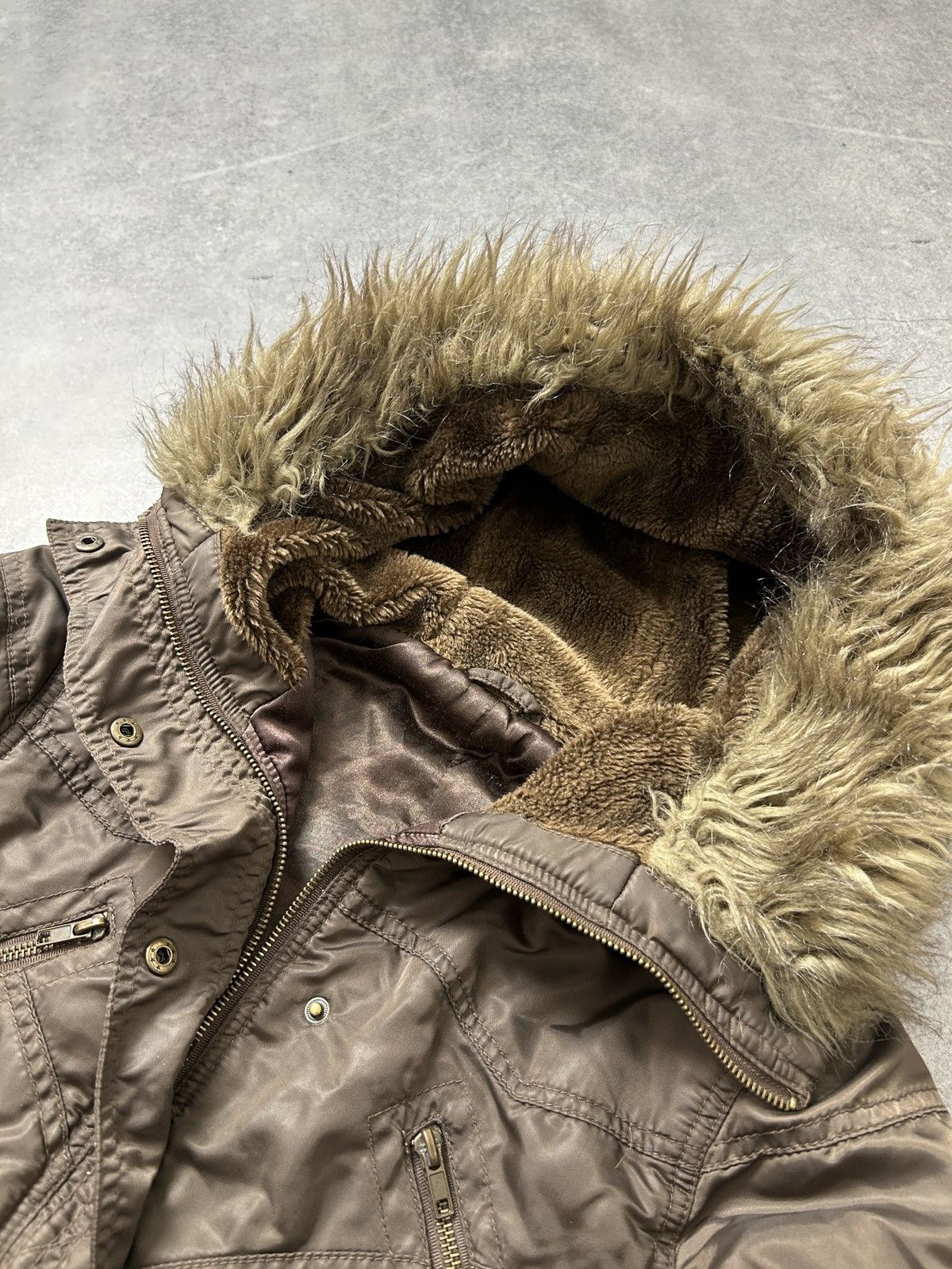 Japanese Brand Japanese Brand brown alaska jacket mens bombera Size S / US 4 / IT 40 - 5 Thumbnail
