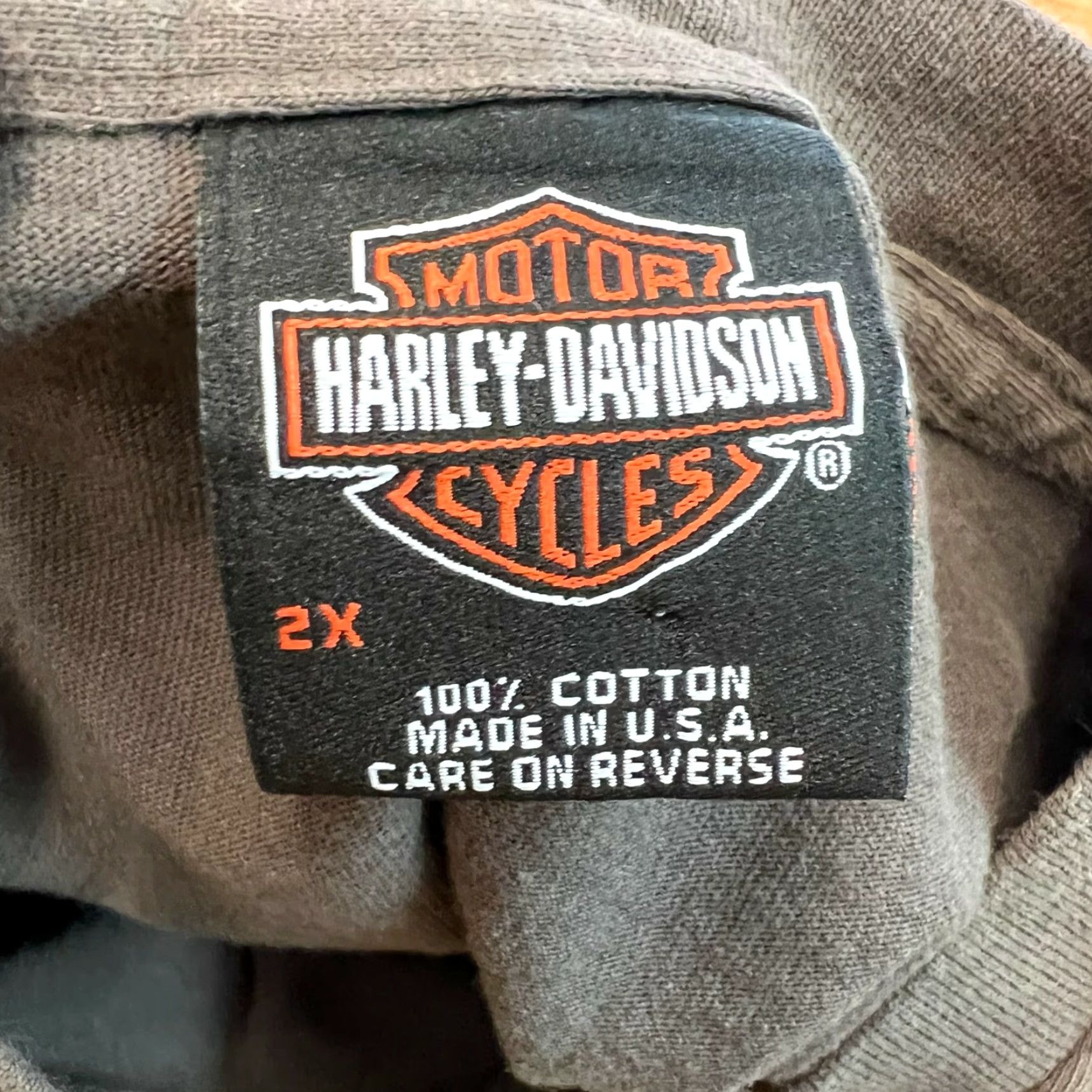 Harley Davidson VINTAGE Harley-Davidson T-Shirt Gray Mens XL Graphic 1990s R.K. Stratman Motorcycle US Size US XL / EU 56 / 4 - 7 Thumbnail