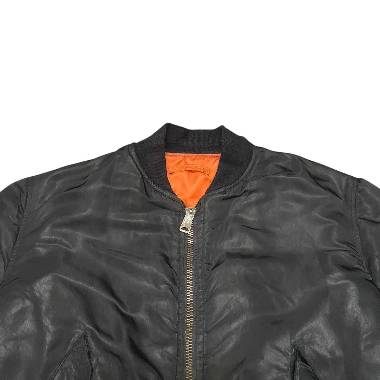 Vintage Vintage Ma 1 Flight Bomber Jacket Military Size US L / EU 52-54 / 3 - 2 Thumbnail