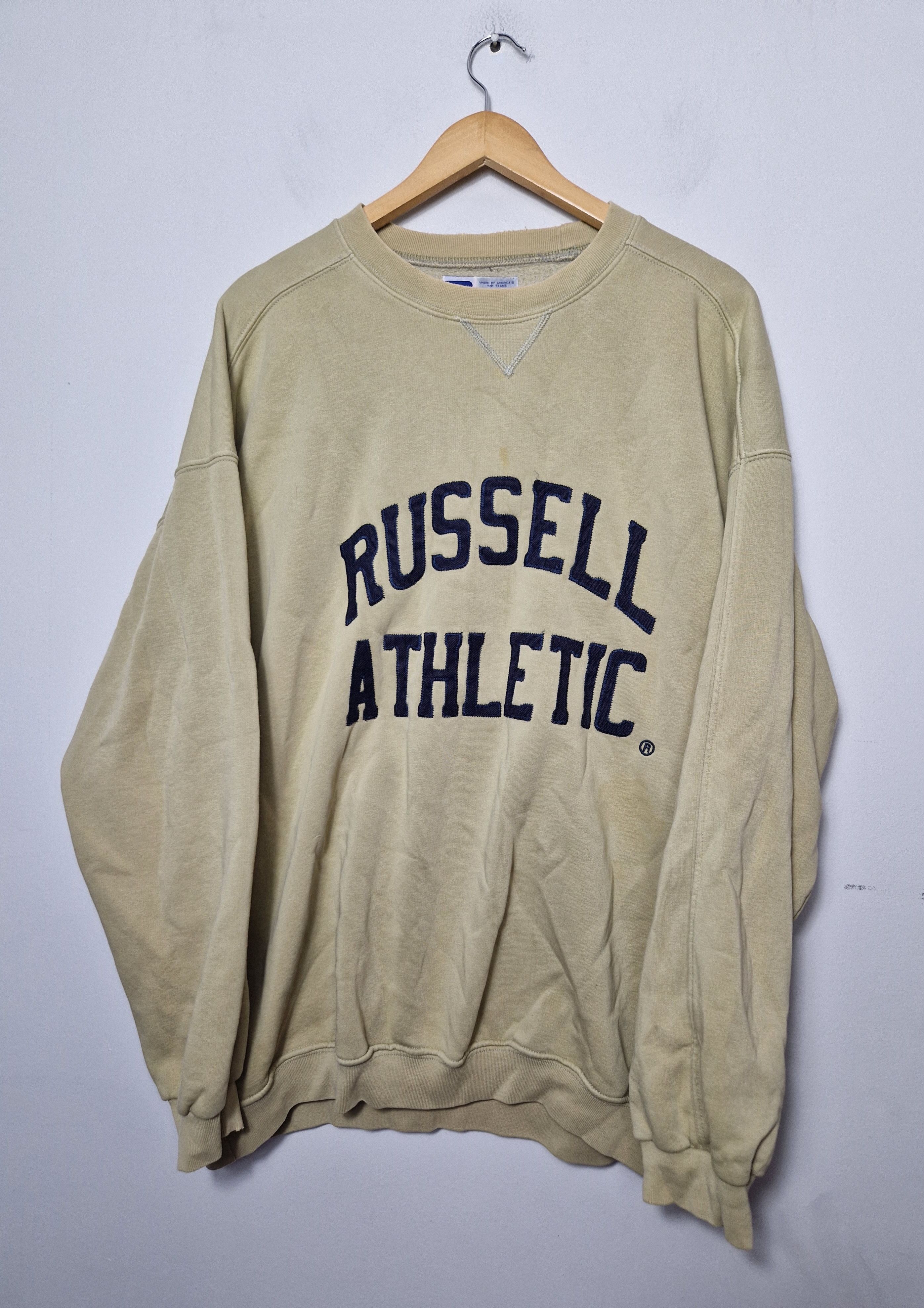 Russell Athletic Russell Athletic vintage big logo distressed sweatshirt Size US XXL / EU 58 / 5 - 1 Thumbnail