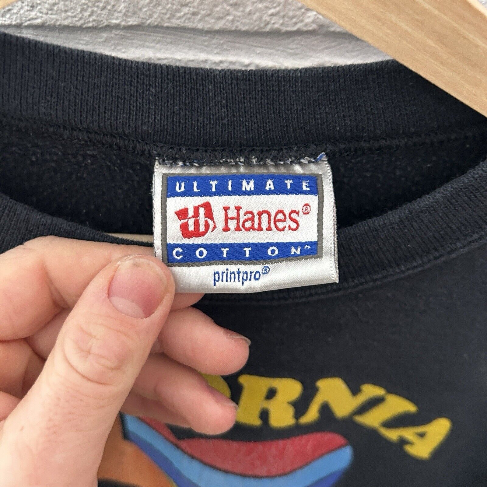 Hanes Vintage Hanes California Strong Crewneck Size US XL / EU 56 / 4 - 7 Thumbnail