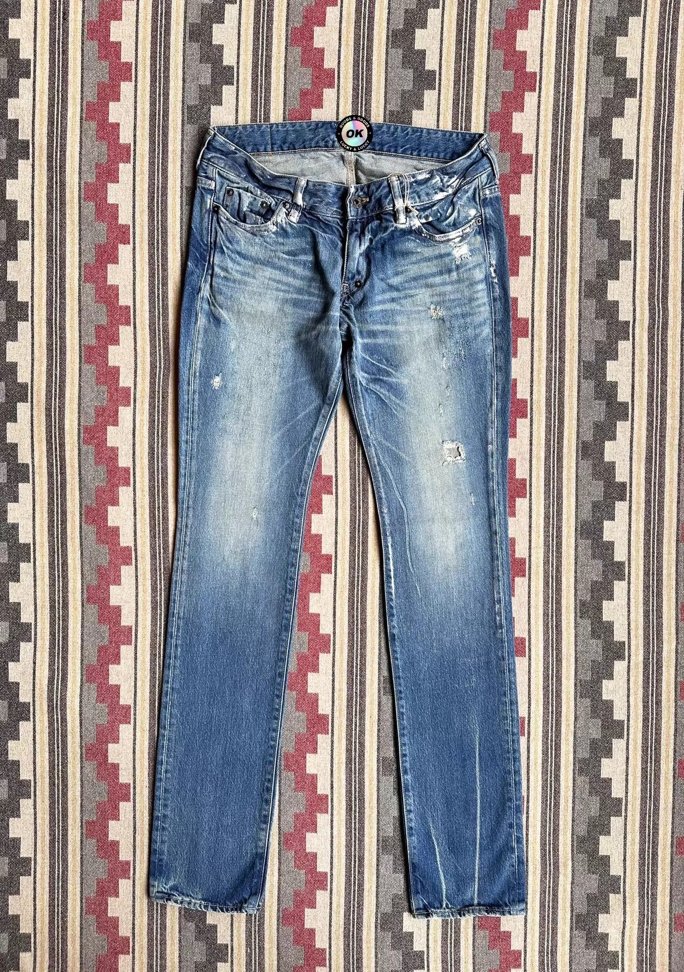 Prps Prps Purple R47P12V Washed Spray Distressed Unisex 24,29 Size 24" / US 00 / IT 34 - 1 Thumbnail