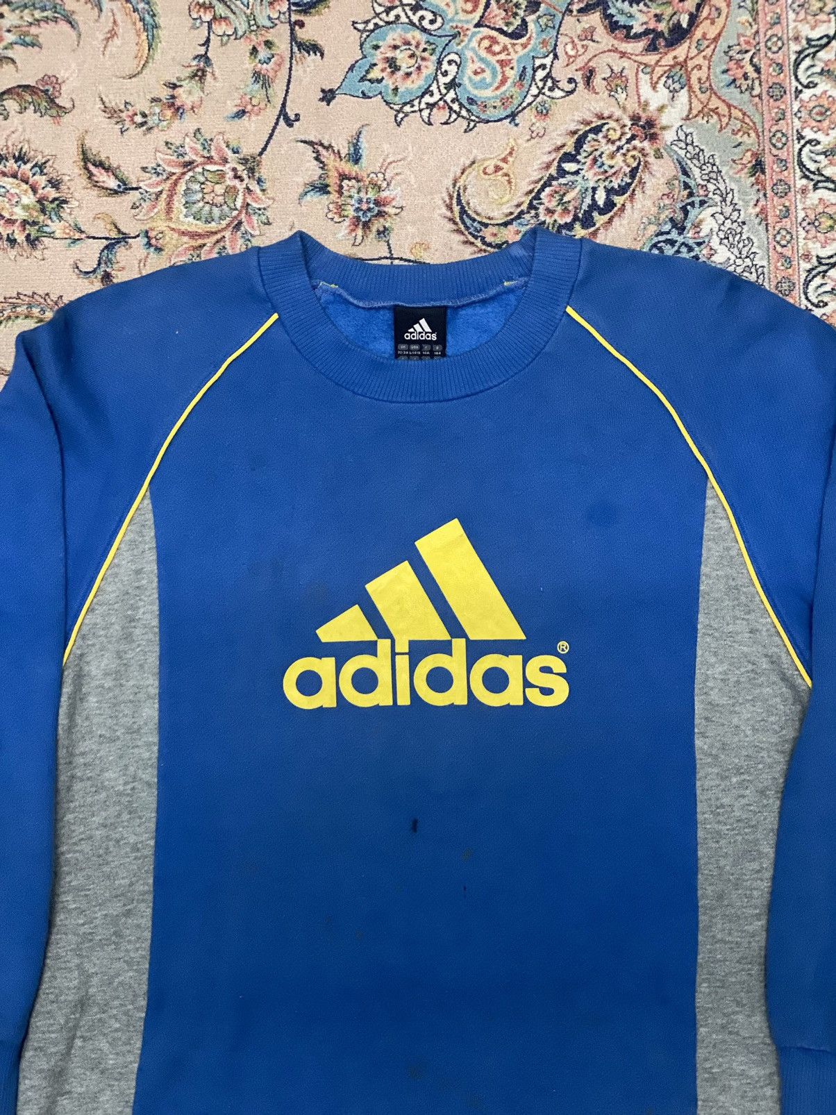 Adidas × Vintage Adidas longsleeve center Logo 🚀 Size US L / EU 52-54 / 3 - 6 Thumbnail