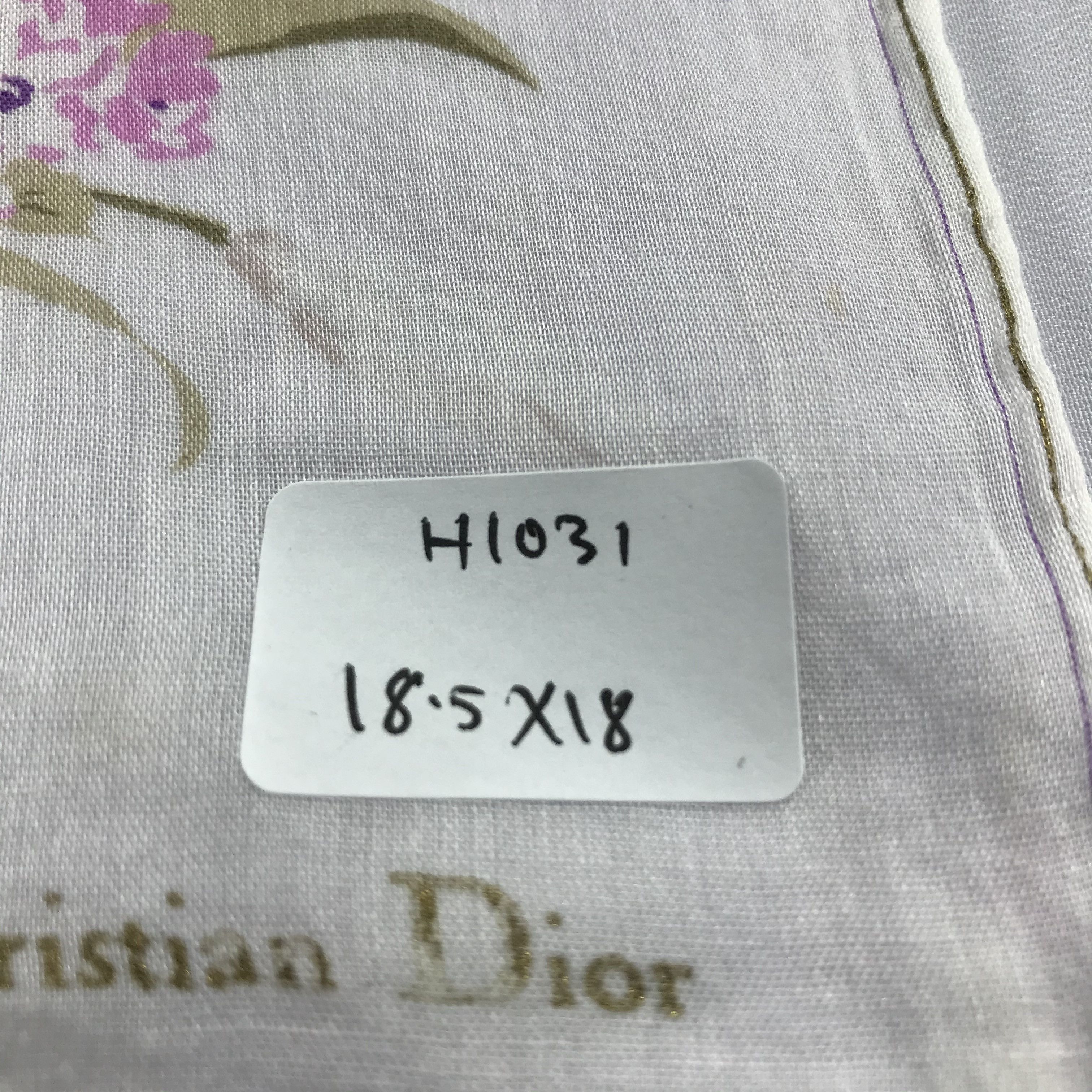 Christian Dior Monsieur Christian Dior Handkerchief Neckerchief Bandana H1031 Size ONE SIZE - 8 Thumbnail