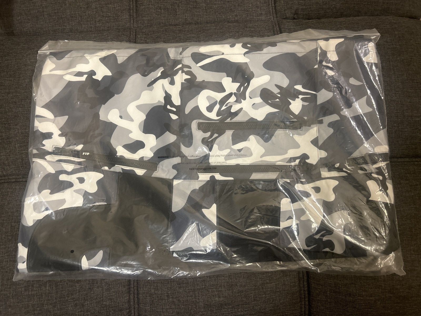 Fuck The Population FTP F-Tec Anorak Snow Camo Size US XL / EU 56 / 4 - 4 Thumbnail