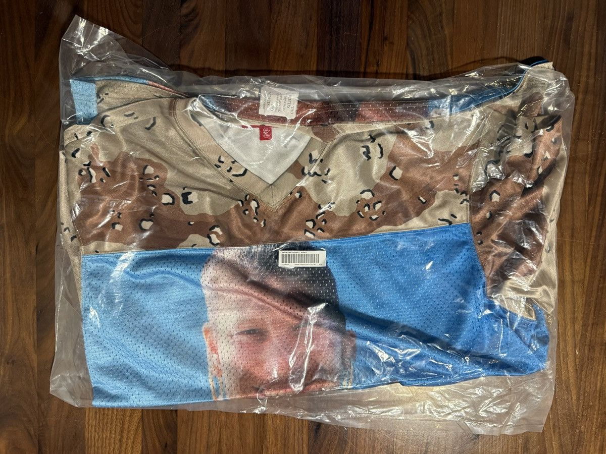 Supreme Supreme Aphex Twin Football Jersey Chocolate Chip Camo XXL Size US XXL / EU 58 / 5 - 4 Thumbnail