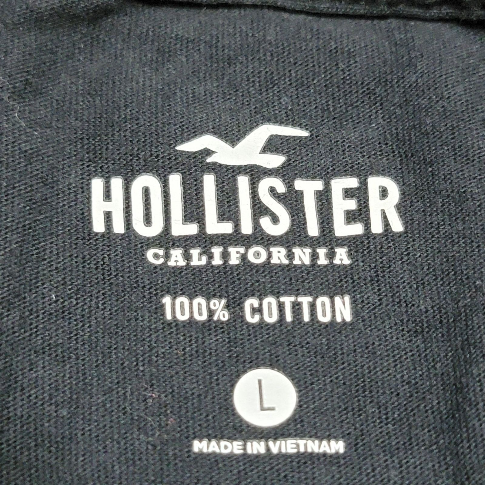 Hollister Hollister LS Black Unisex Tee Logo - Size Large Size US L / EU 52-54 / 3 - 5 Thumbnail