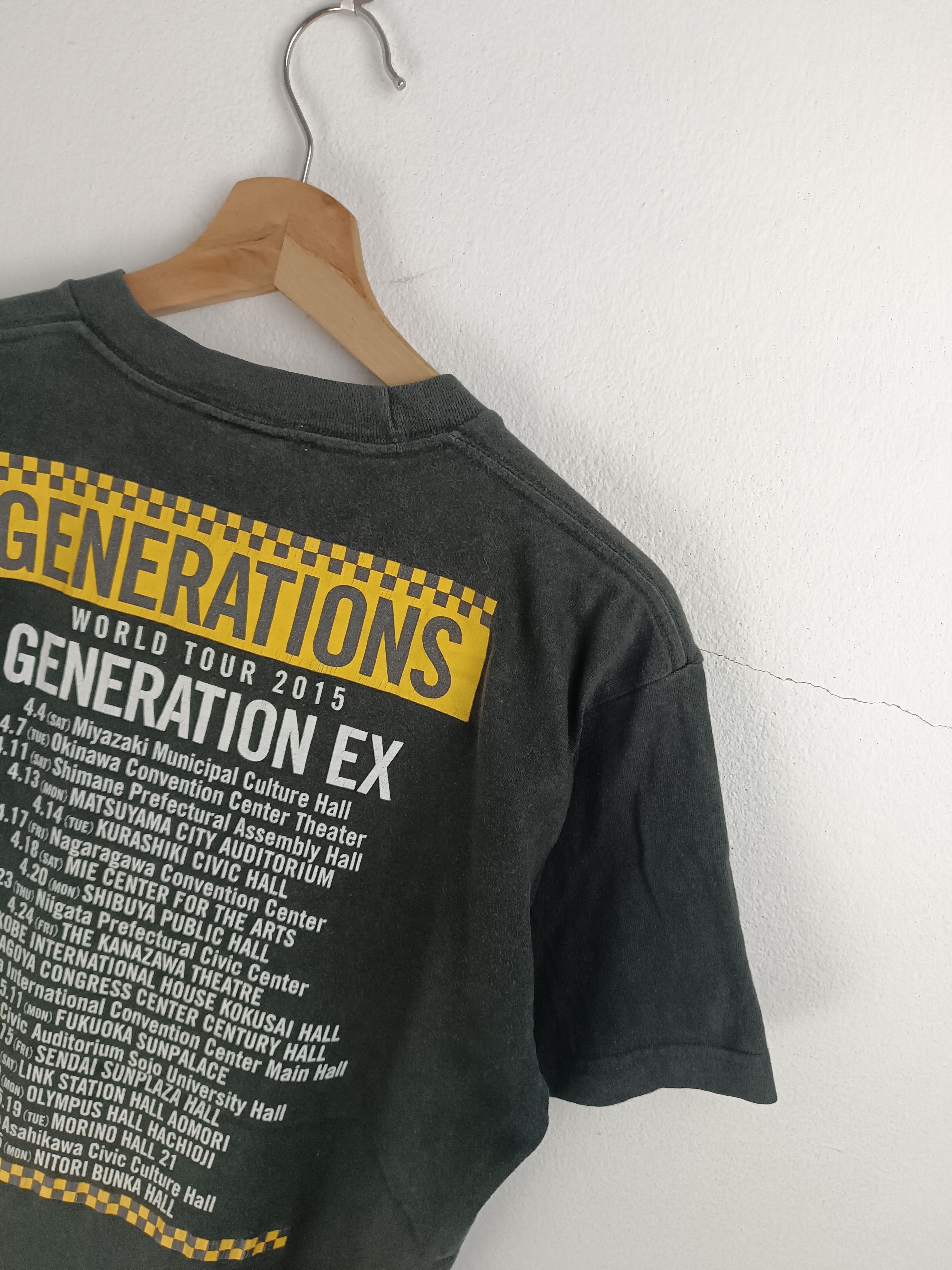 Band Tees VINTAGE GENERATION EX EXILE TRIBE 2015 TOUR high low japan Size US M / EU 48-50 / 2 - 16 Thumbnail