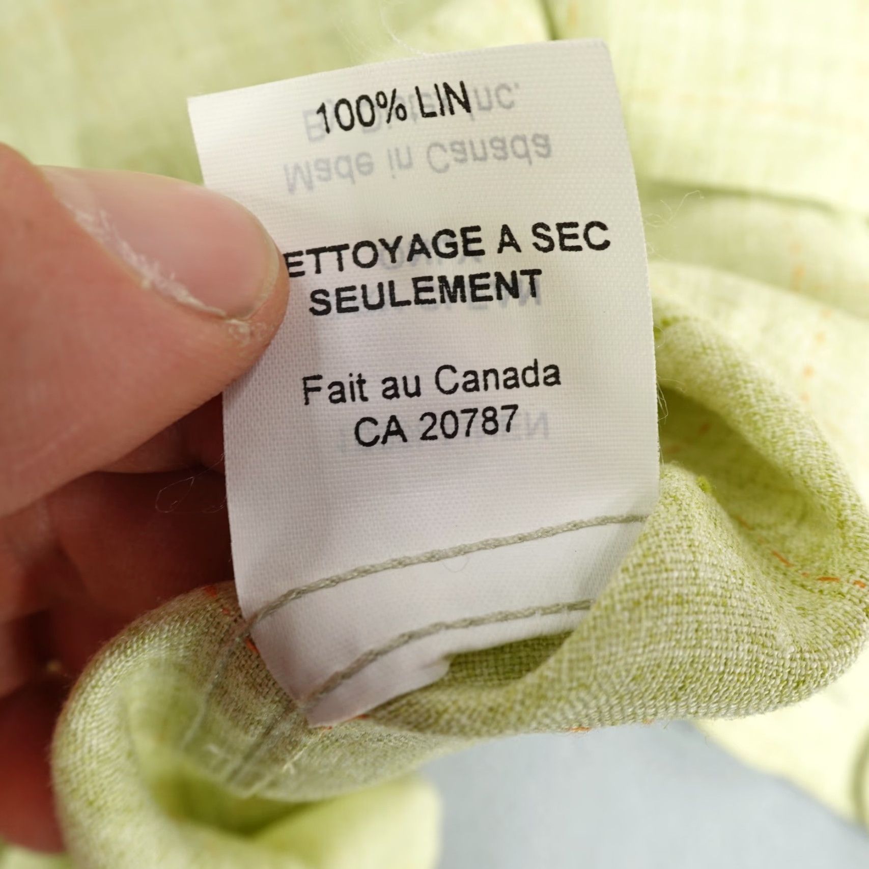 Vintage VINTAGE Robert Barakett Shirt Men Medium Green Plaid Linen Button-Up Canada Size US M / EU 48-50 / 2 - 6 Thumbnail