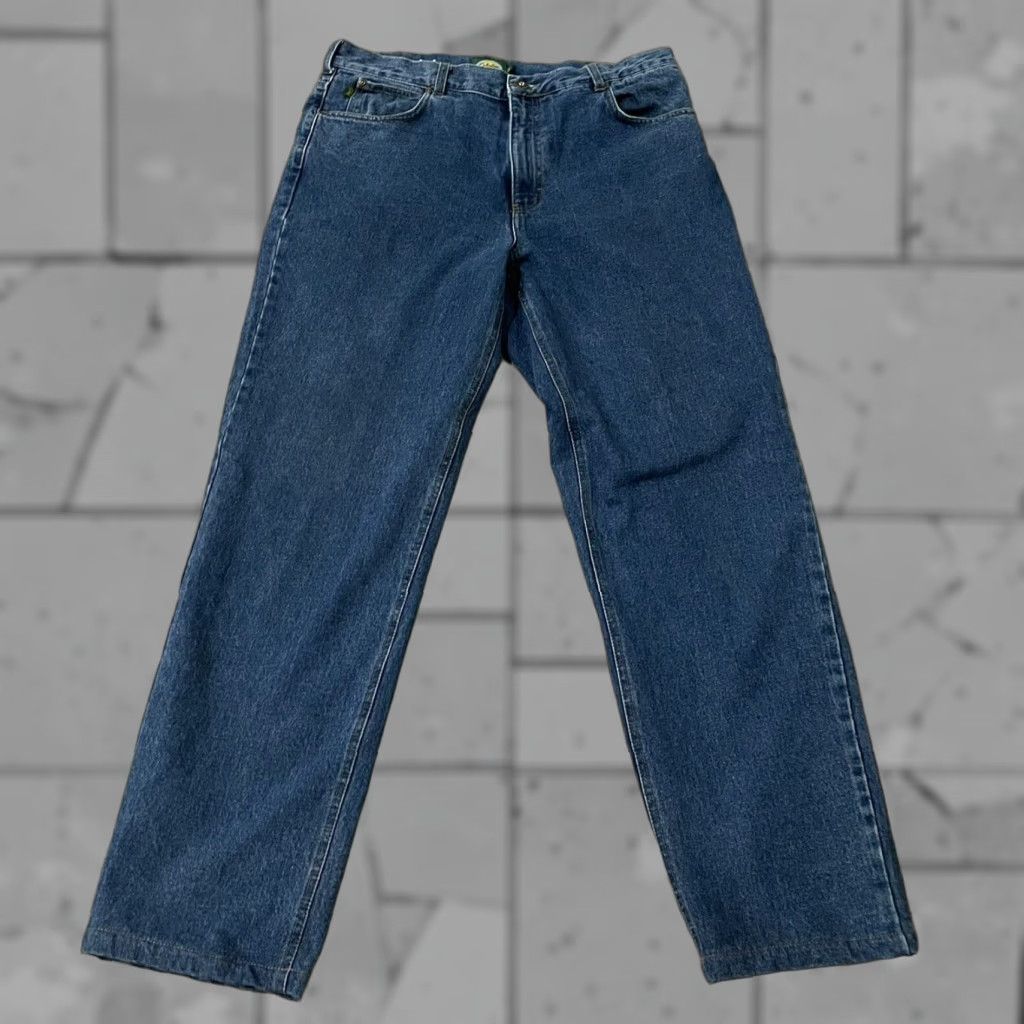 Vintage Cabela’s Dri-Plus Lined Jeans Mens 36x34 Blue Straight Regular Size 36 34 Inseam Boys? Size US 36 / EU 52 - 1 Thumbnail