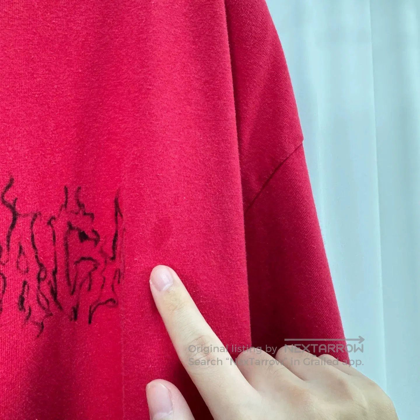 Balenciaga Balenciaga Flame Burst Letter Short-Sleeve. Size US M / EU 48-50 / 2 - 5 Thumbnail