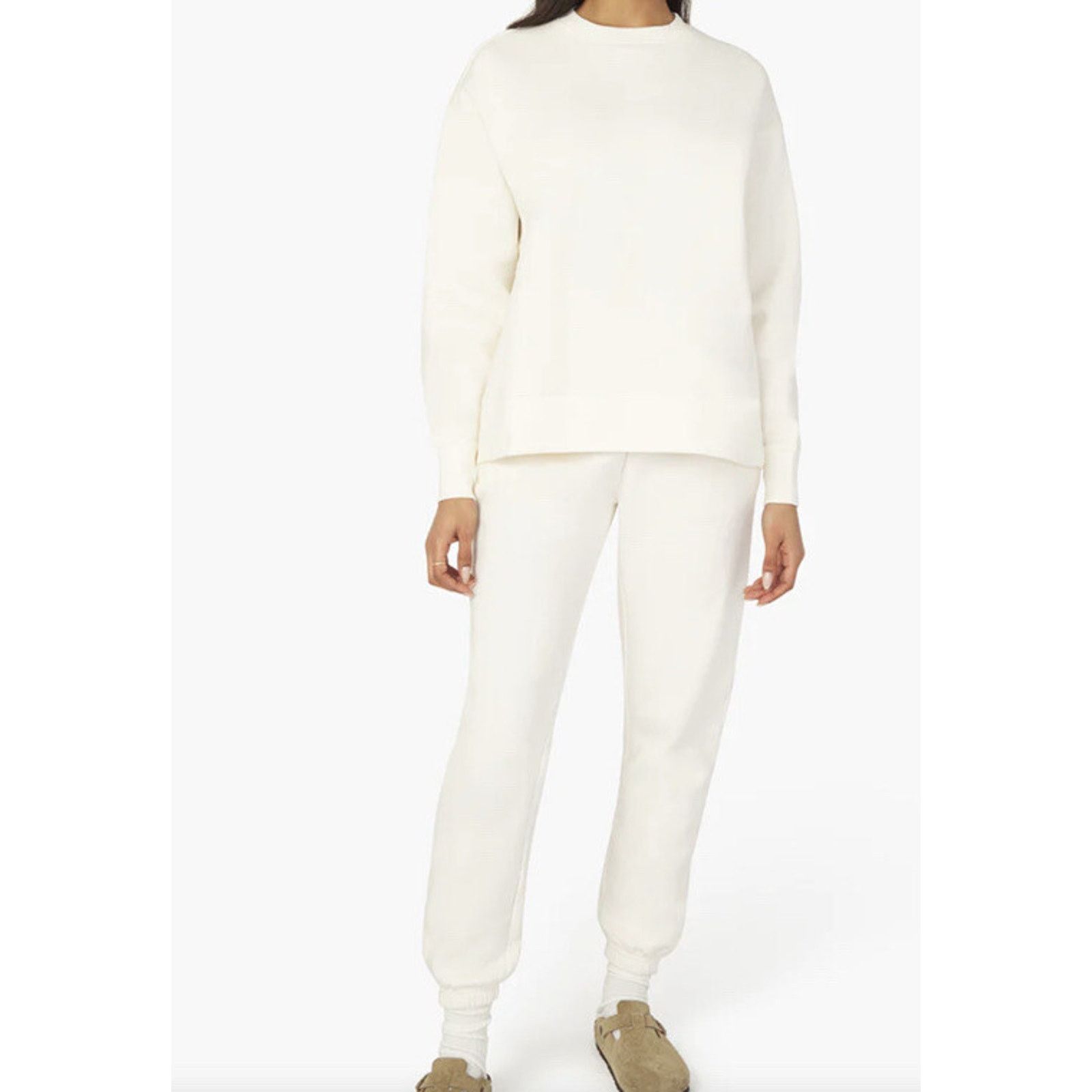 WeWood WEWOREWHAT Oversized Crew Neck IVORY Size L/X-Large A003036 Size XL / US 12-14 / IT 48-50 - 2 Thumbnail