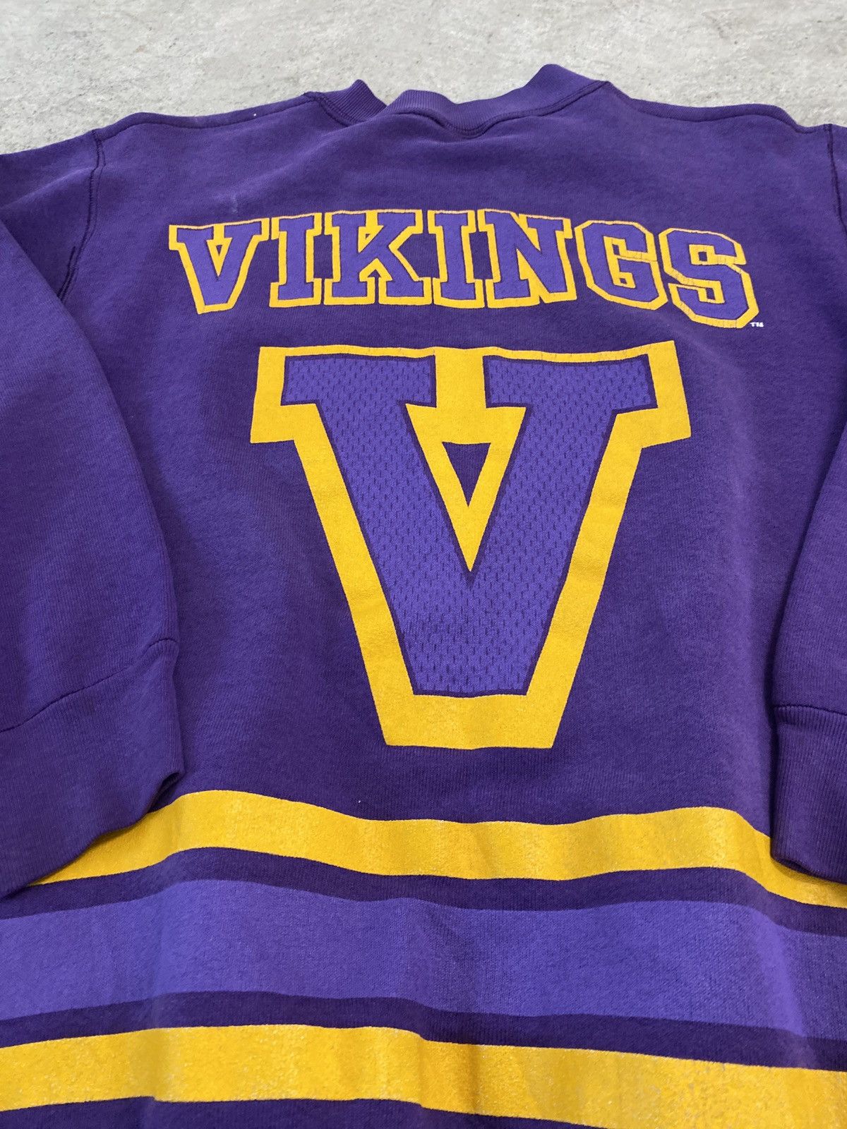 Salem Sportswear Salem Sports NFL Minnesota Vikings Crewneck Size US M / EU 48-50 / 2 - 7 Thumbnail