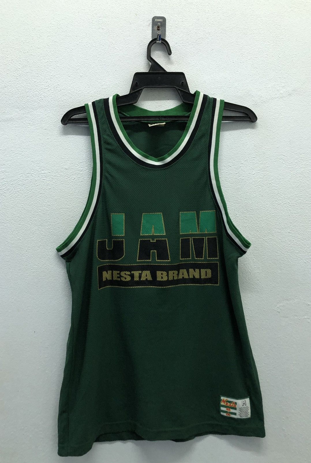 Japanese Brand Vintage JAM Nesta Brand Made In Japan Tank Top Size US M / EU 48-50 / 2 - 1 Thumbnail
