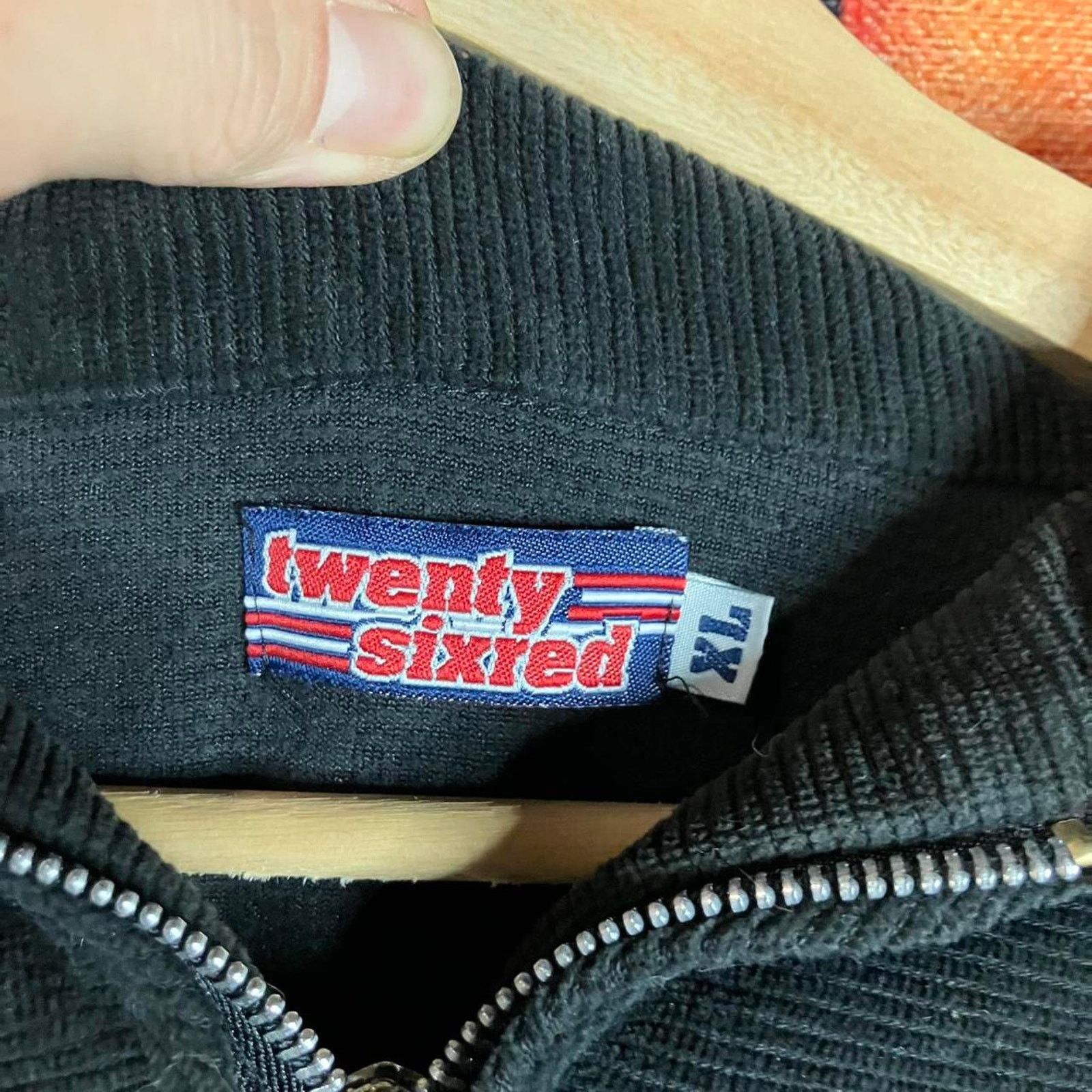 Other Vintage Y2K 00's Twenty Six Red Quarter Zip Pullover Size XL Size US XL / EU 56 / 4 - 3 Thumbnail