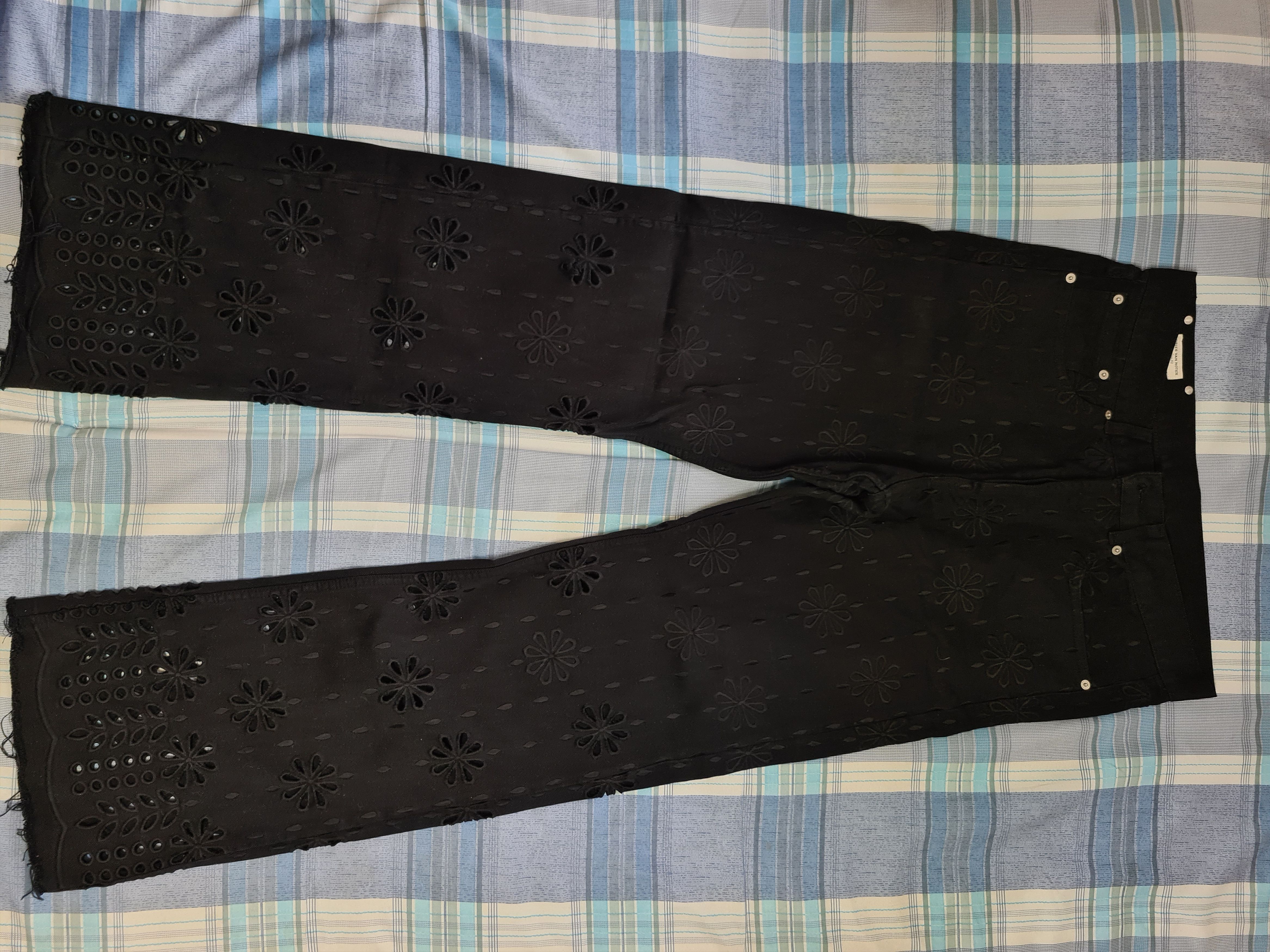 Dries Van Noten Dries van noten floral pants wide version 18aw Size US 32 / EU 48 - 1 Thumbnail