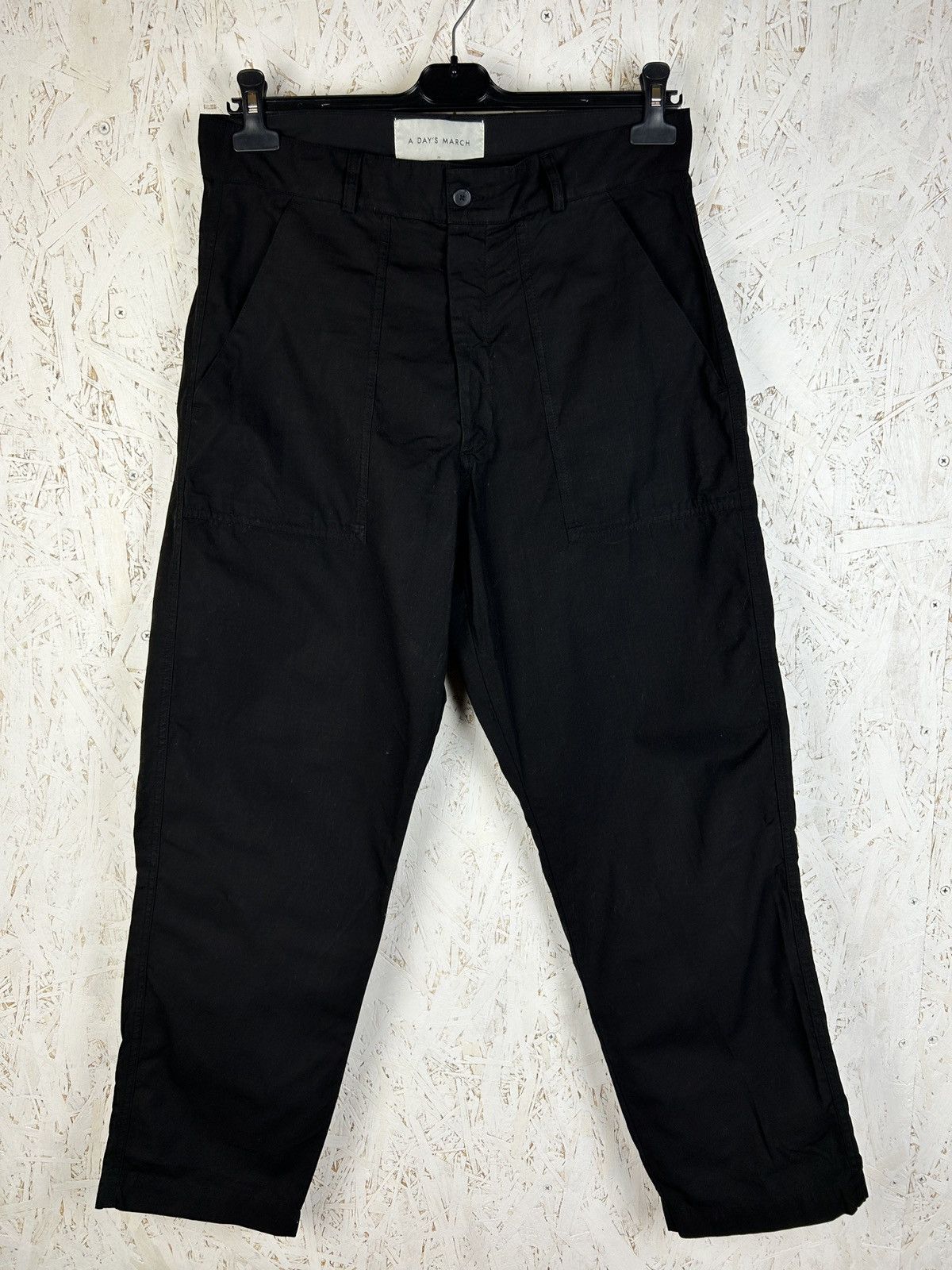 A Day's March A Day’s March Ripstop Cargo Style Pants Black Size 50 Size US 34 / EU 50 - 1 Thumbnail