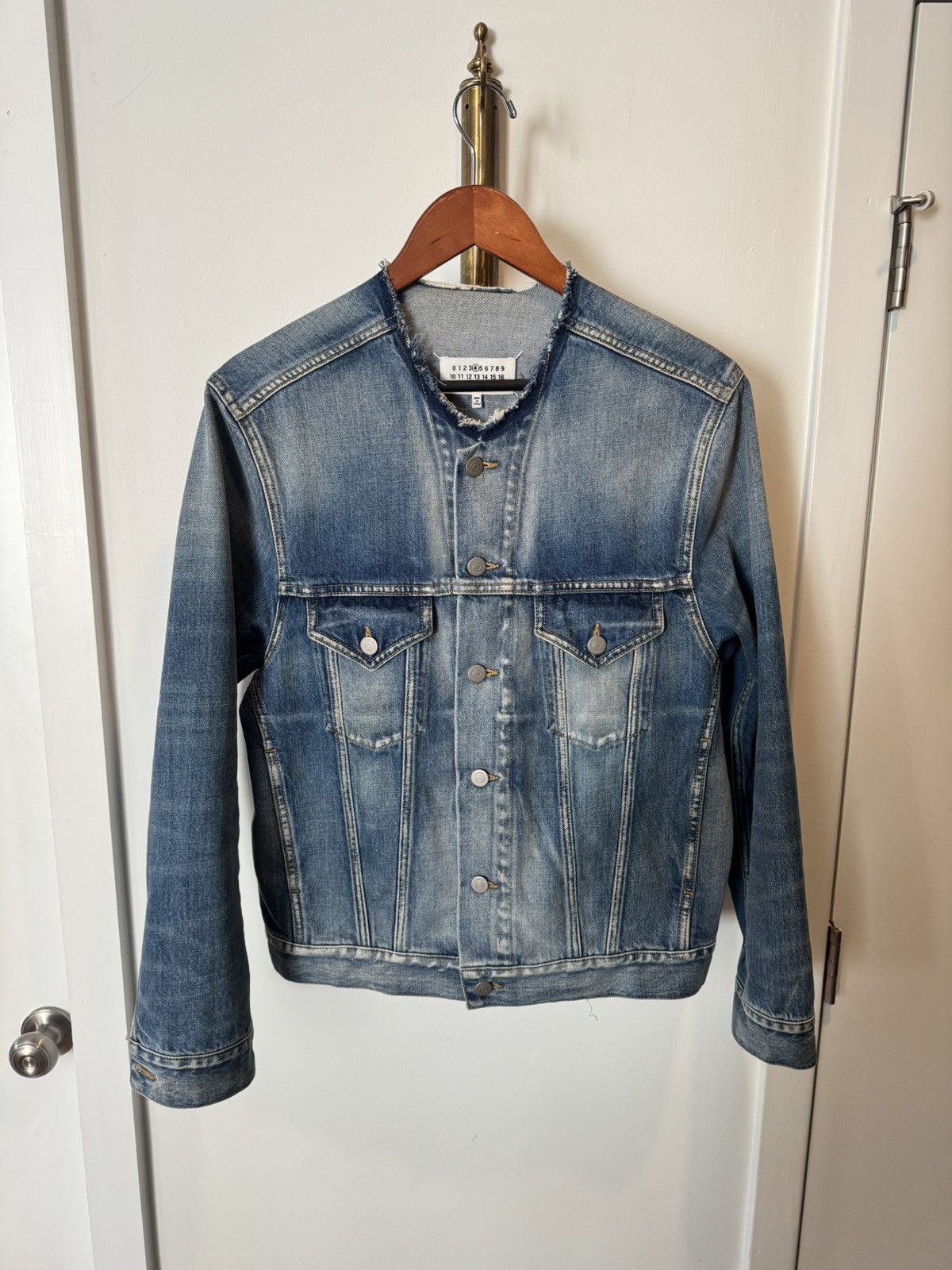 Maison Margiela Cropped Denim Jacket