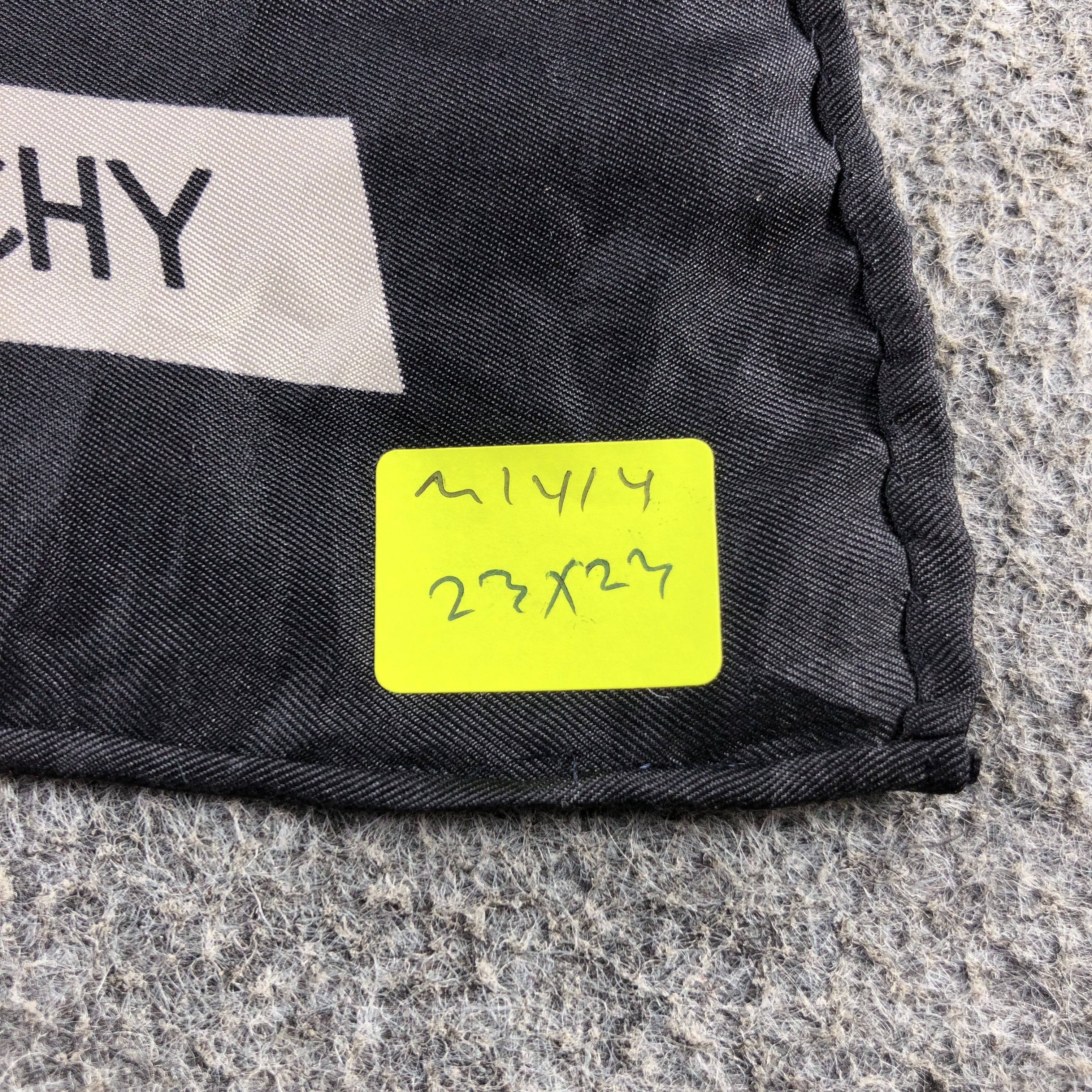 Givenchy Vintage Givenchy Hand Rolled Silk Scarf M1414 Size ONE SIZE - 8 Thumbnail