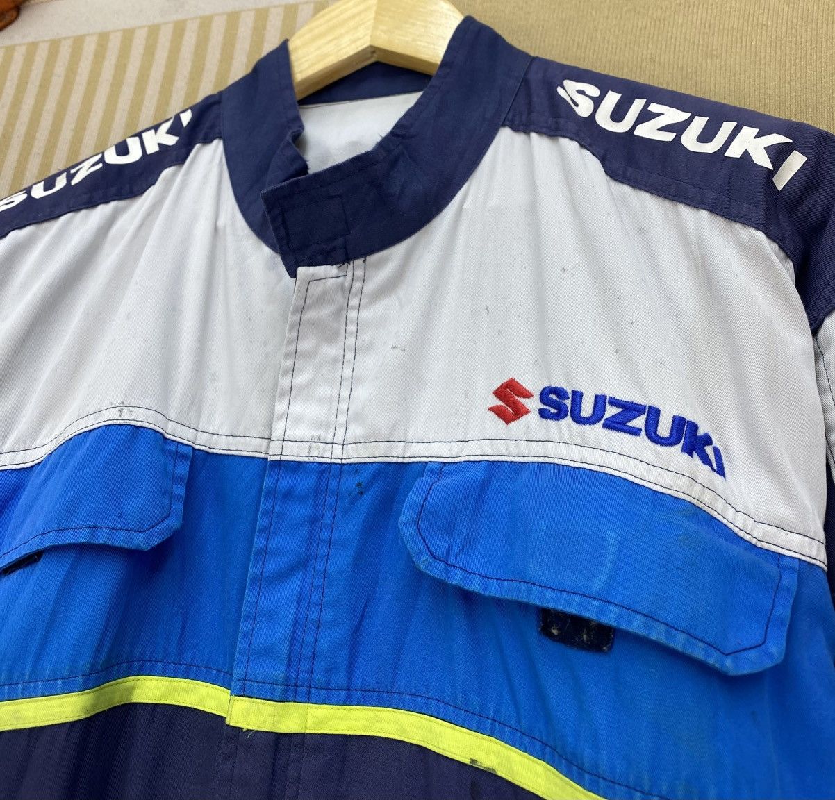 Gear for Sports 🐐Vintage Suzuki Worker Overall Jumpsuit Size US 33 - 5 Thumbnail