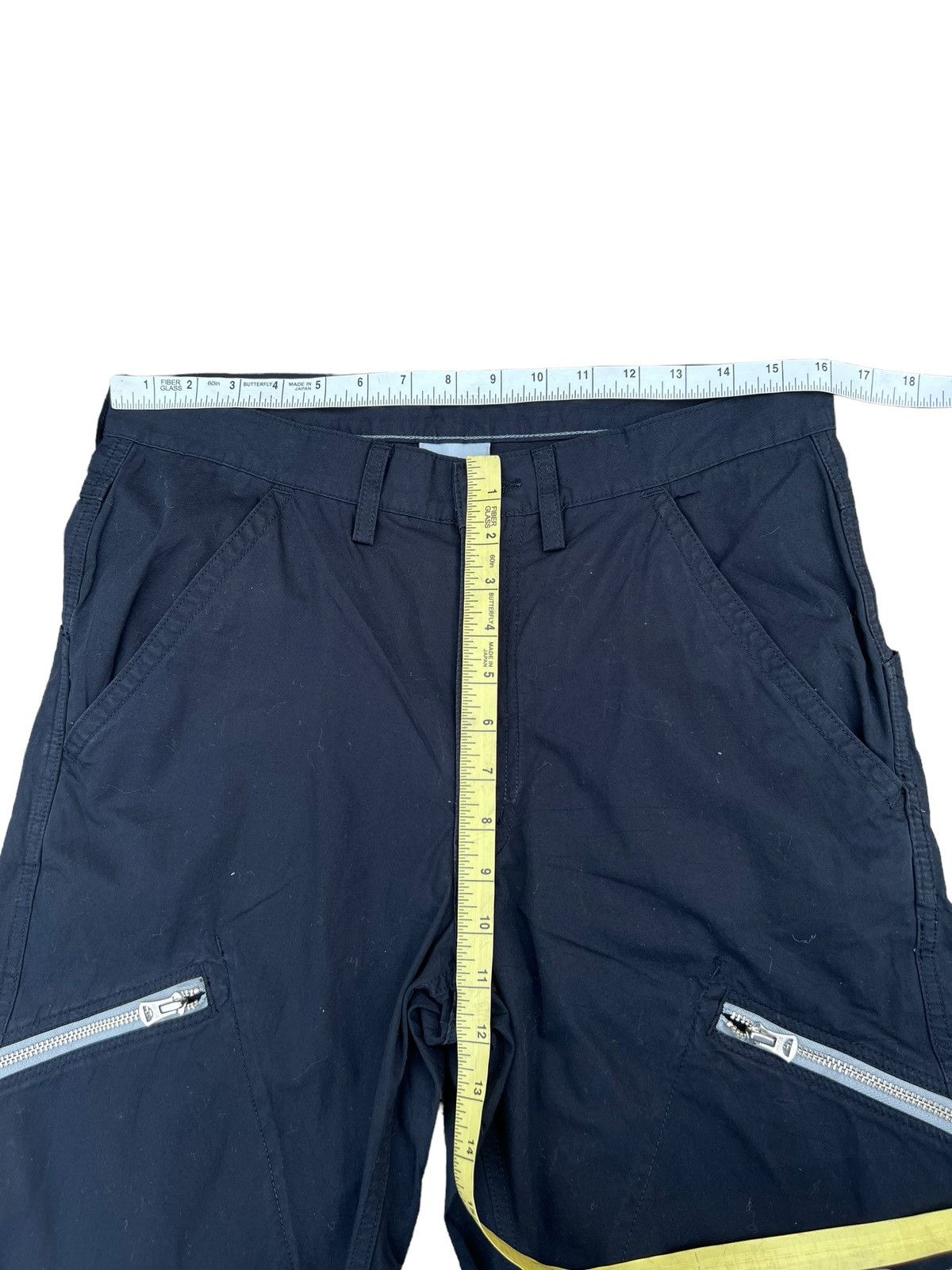 Designer Vintage WESTBORNE Japan Multi Pocket Stretch Hem Trouser Size US 32 / EU 48 - 3 Thumbnail