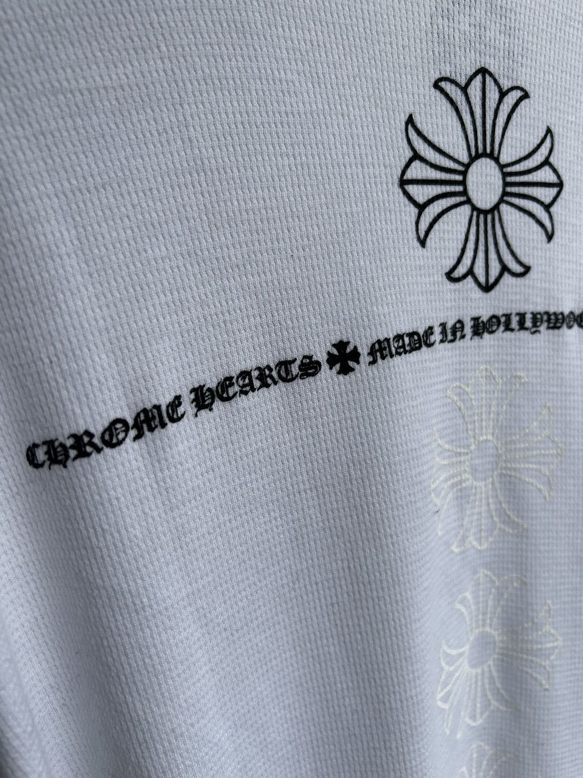 Chrome Hearts Chrome hearts longsleeve BIG logo on back Size US XL / EU 56 / 4 - 12 Thumbnail