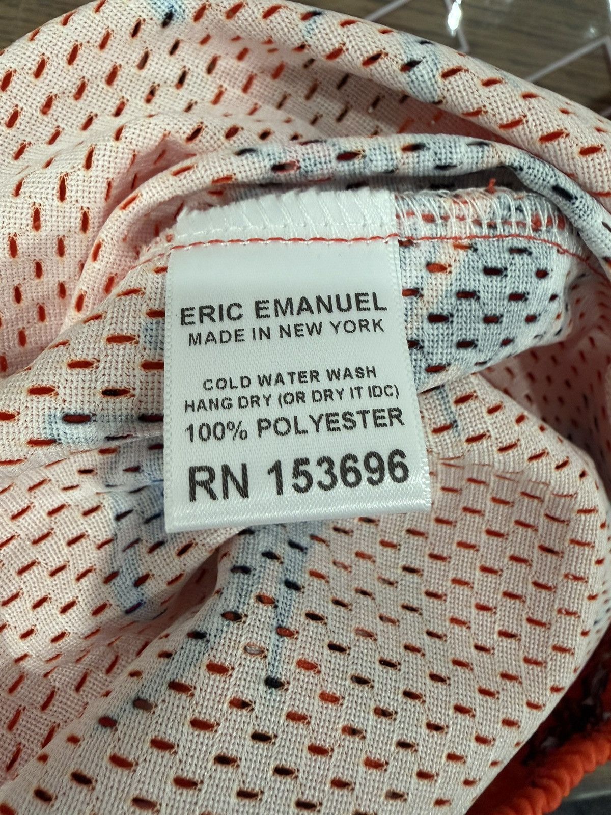 Matty Boy Eric Emanuel x Matty Boy Orange Stay Fast Shorts Size US 30 / EU 46 - 4 Thumbnail