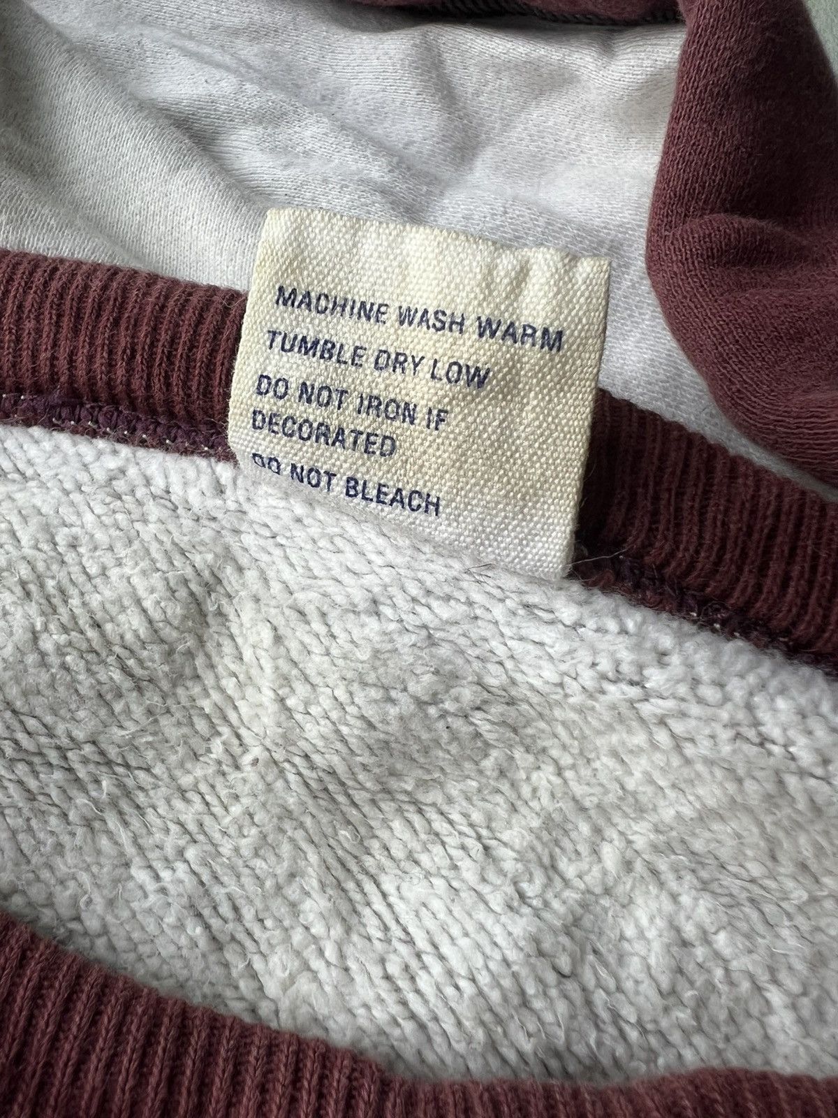 Vintage Vintage 1940s Running Man Afterhood 2 Tones Loopwheel Hoodie Size US M / EU 48-50 / 2 - 8 Thumbnail