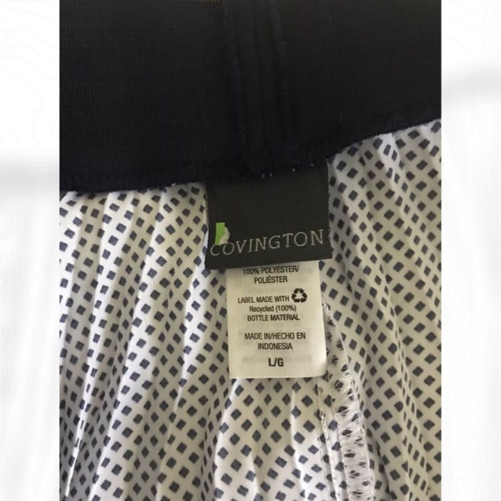 Covington NWT Covington Blue and White Print Skirt Size 34" / US 12 / IT 48 - 8 Thumbnail