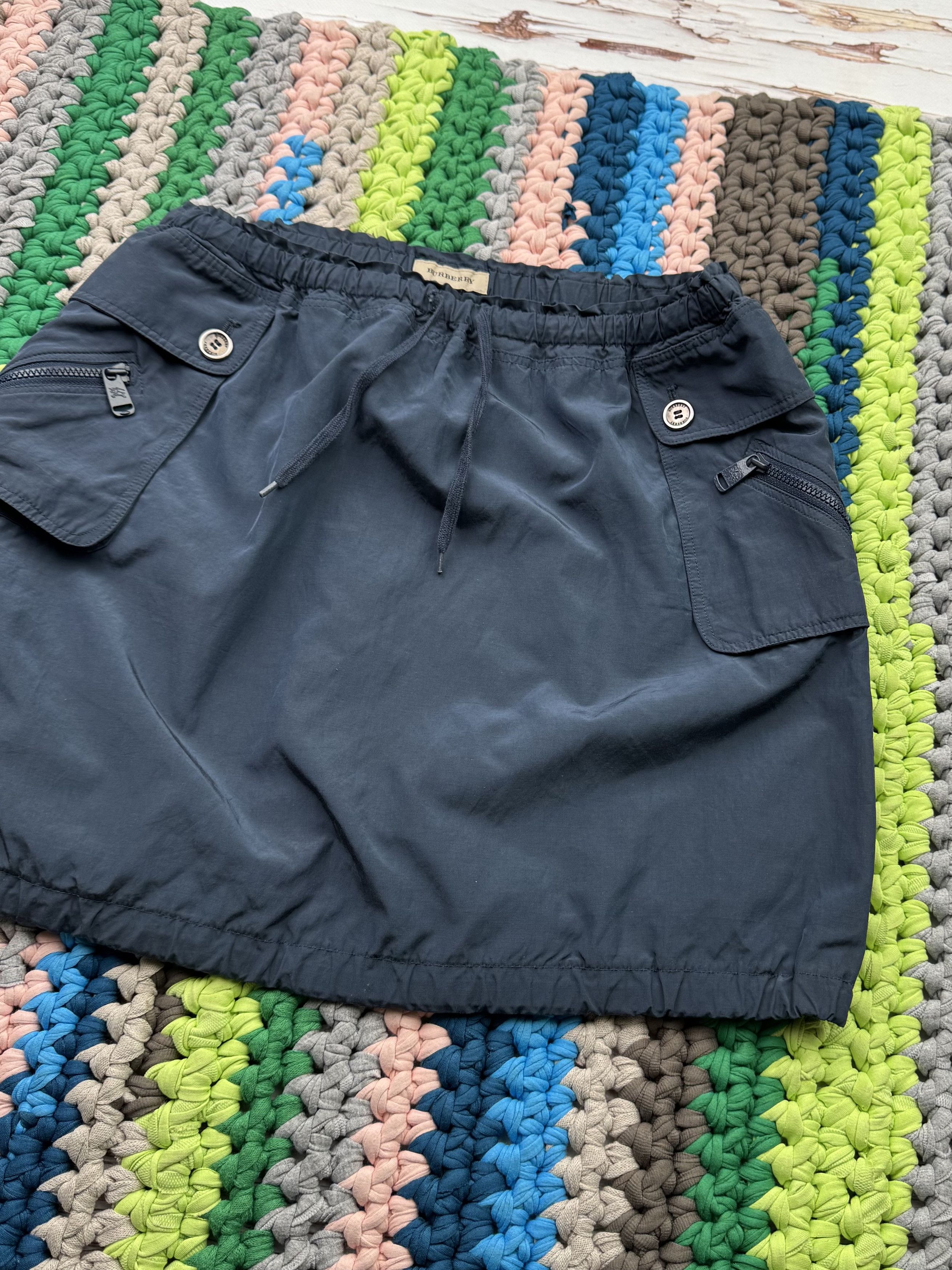 Burberry Burberry Vintage Mini Skirt (V163)(D10) Size 27" / US 4 / IT 40 - 3 Thumbnail