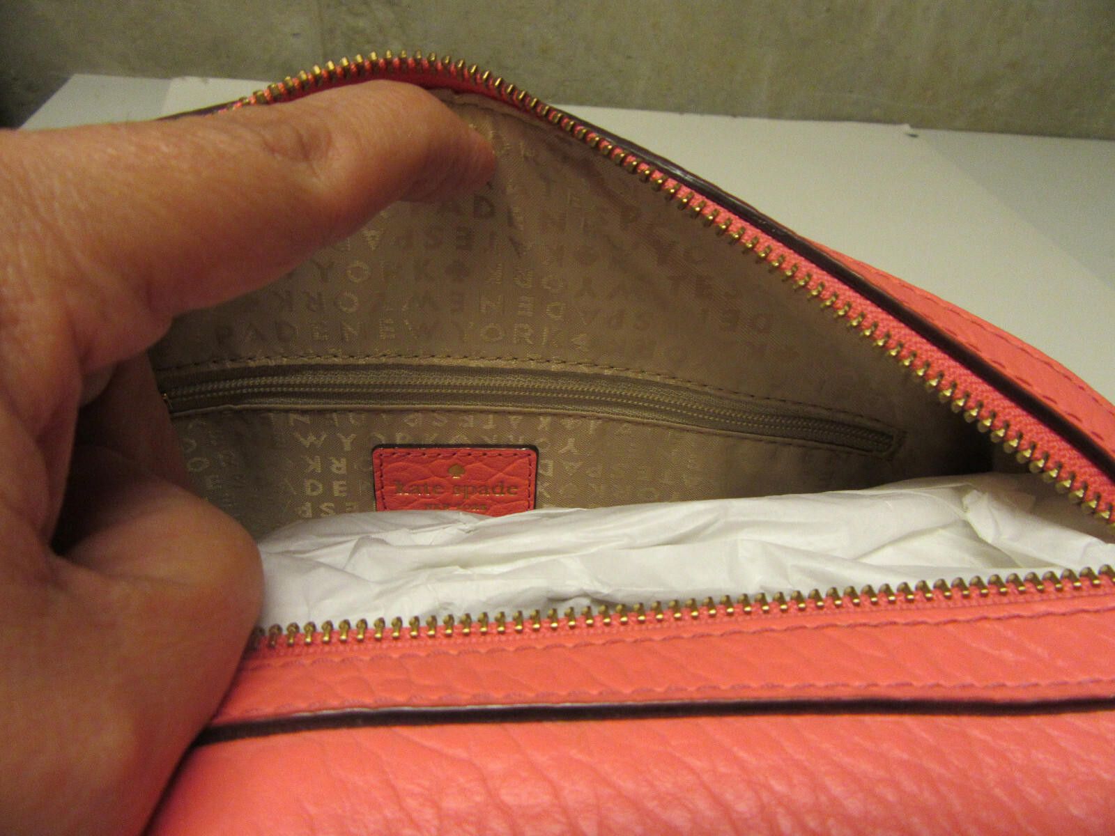 Designer Kate Spade Perri Lane Delaney Bubbles Leather Satchel Size ONE SIZE - 7 Thumbnail