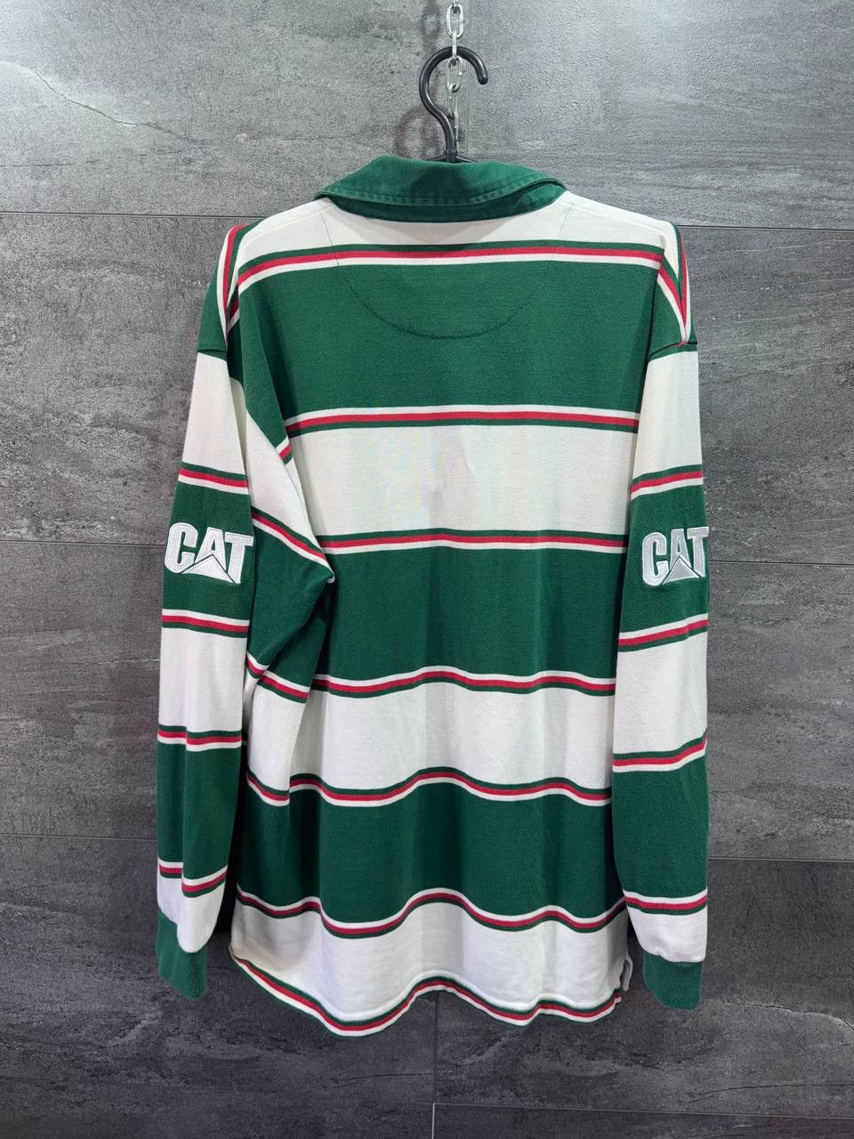 Cotton Traders Leicester Tiger Jersey Rugby Shirt Green White Cotton Trader Size US L / EU 52-54 / 3 - 18 Thumbnail
