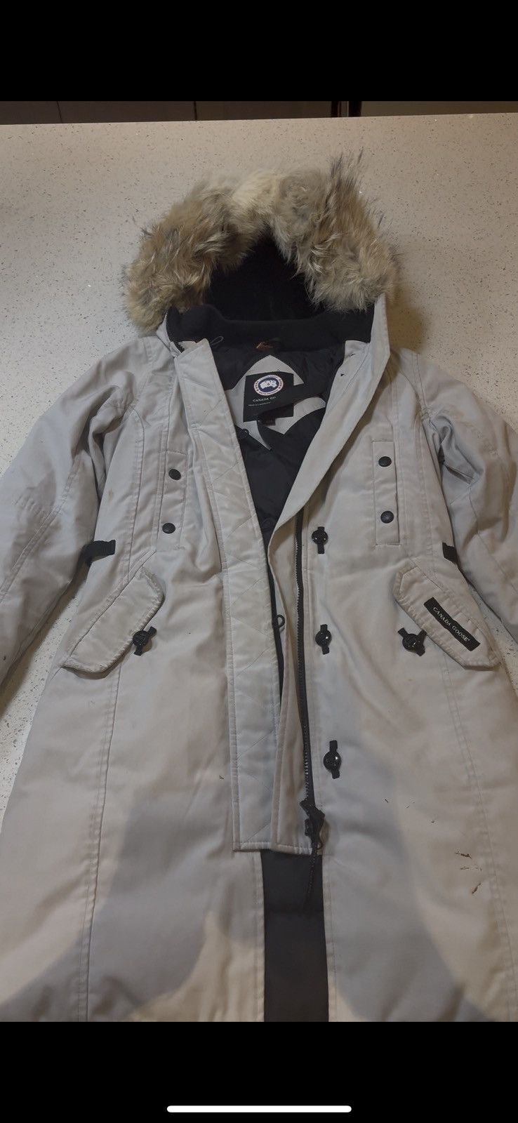 Canada Goose Canada Goose Women’s Down Parka Fur-Trim Hood Winter Coat Size XS / US 0-2 / IT 36-38 - 1 Thumbnail