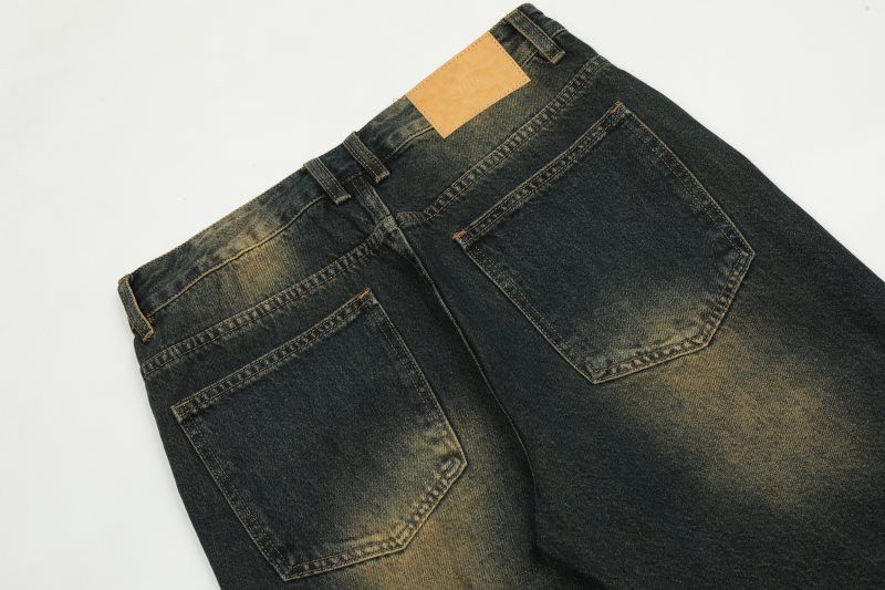 Japanese Brand × Jean American trendy slim fit loose straight casual flared jeans Size US 32 / EU 48 - 4 Thumbnail