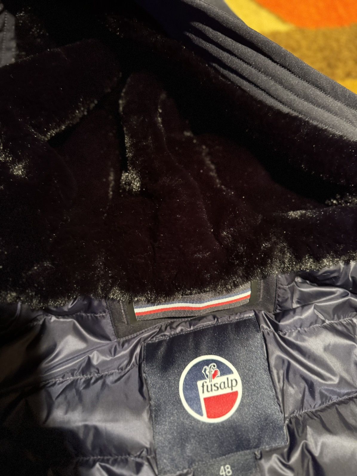 Fusalp Fusalp Hooded Alpine Coat Navy Size 48 Size XL / US 12-14 / IT 48-50 - 6 Thumbnail