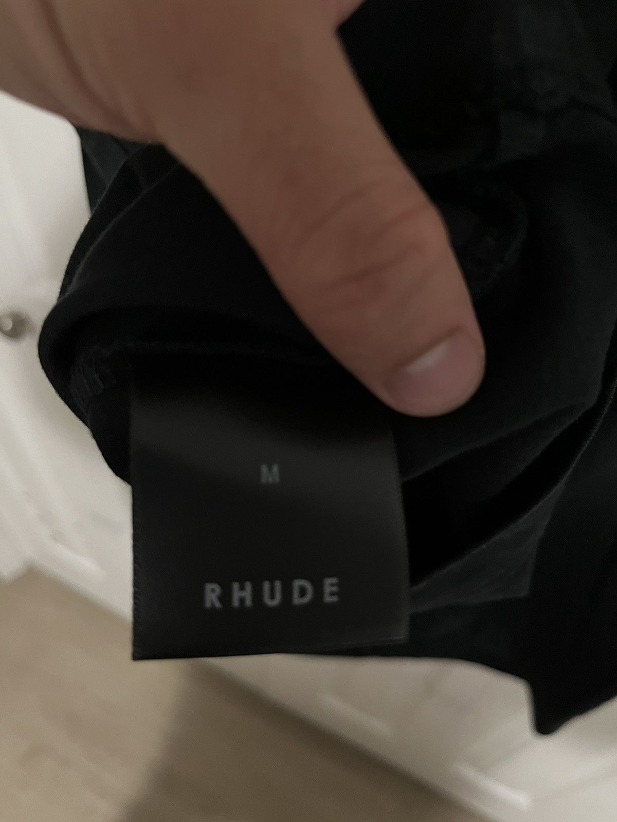 Rhude Rhude Washed Logo Tee Size US M / EU 48-50 / 2 - 5 Thumbnail