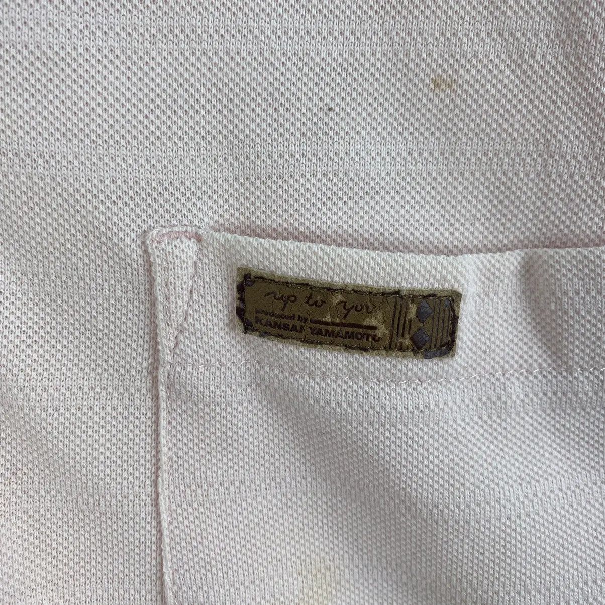Kansai Yamamoto Vintage KANSAI YAMAMOTO Up To You Collection Polo Tee Shirt Size L / US 10 / IT 46 - 7 Thumbnail