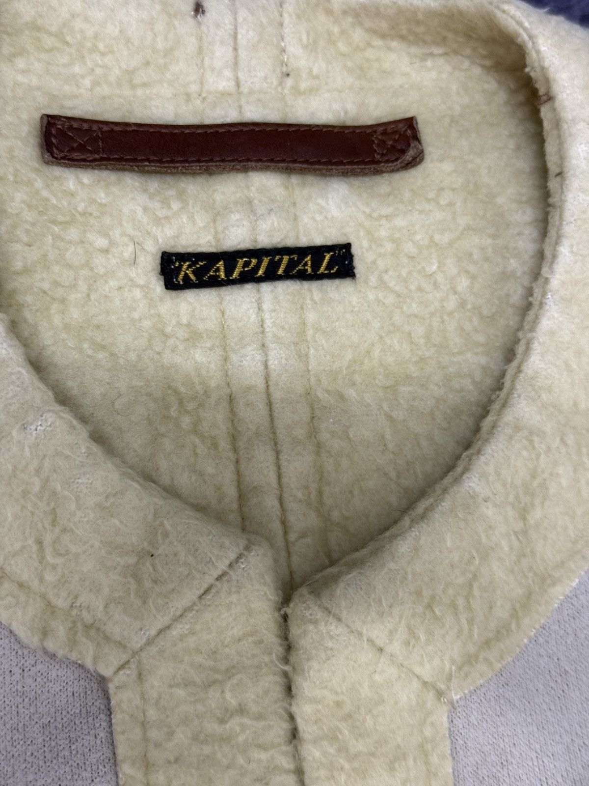 Kapital Shearling Look Kapital Crop Jacket Leather visvim aero 7🟩3 Size US XS / EU 42 / 0 - 19 Thumbnail