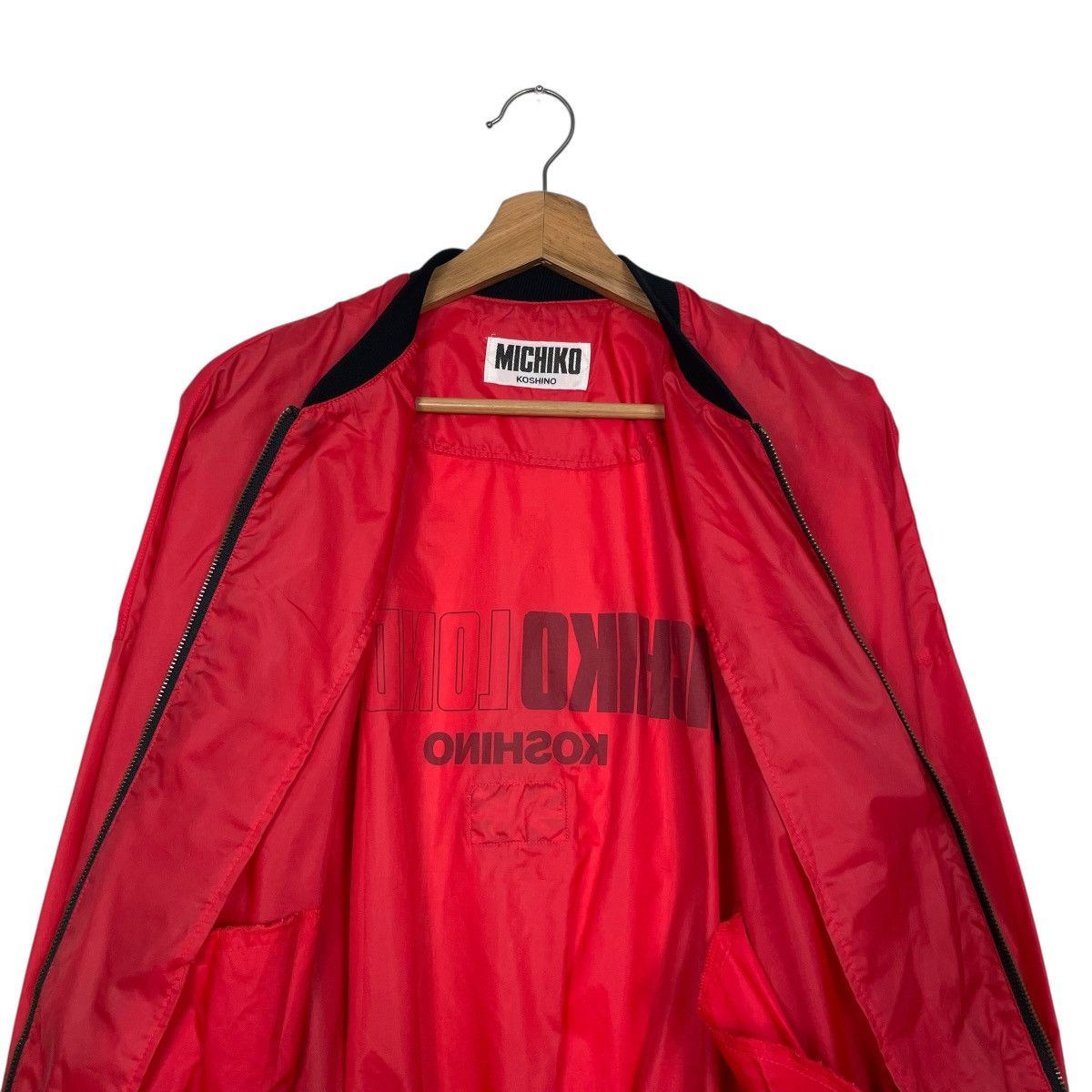 Michiko Koshino London Michiko Koshino London Big Logo Bomber Jacket Size US M / EU 48-50 / 2 - 12 Thumbnail