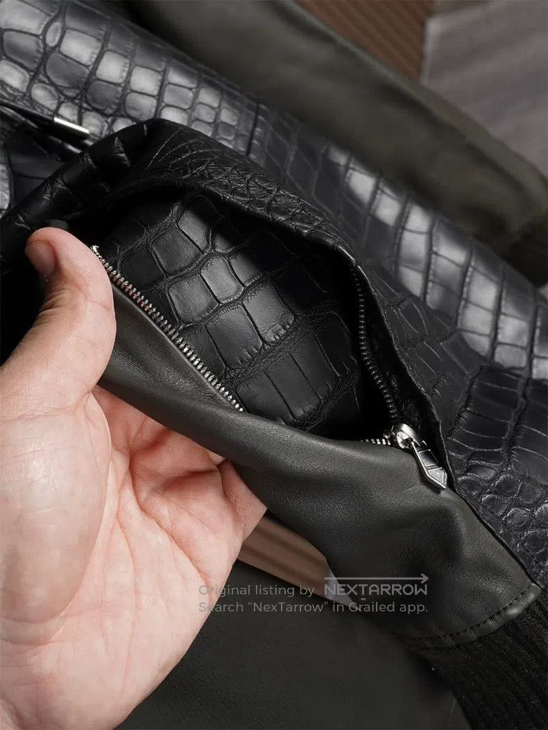 Hermes Hermes Crocodile leather jacket Size US M / EU 48-50 / 2 - 7 Thumbnail