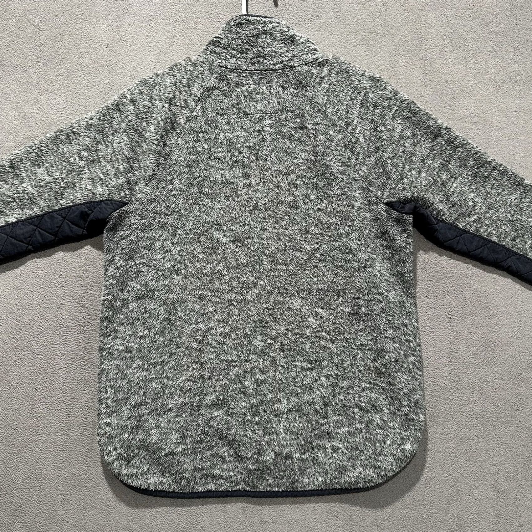 Abercrombie & Fitch Abercrombie & Fitch Quilted Asymmetric Snap Button Fleece Pullover Womens Medium Size M / US 6-8 / IT 42-44 - 2 Thumbnail
