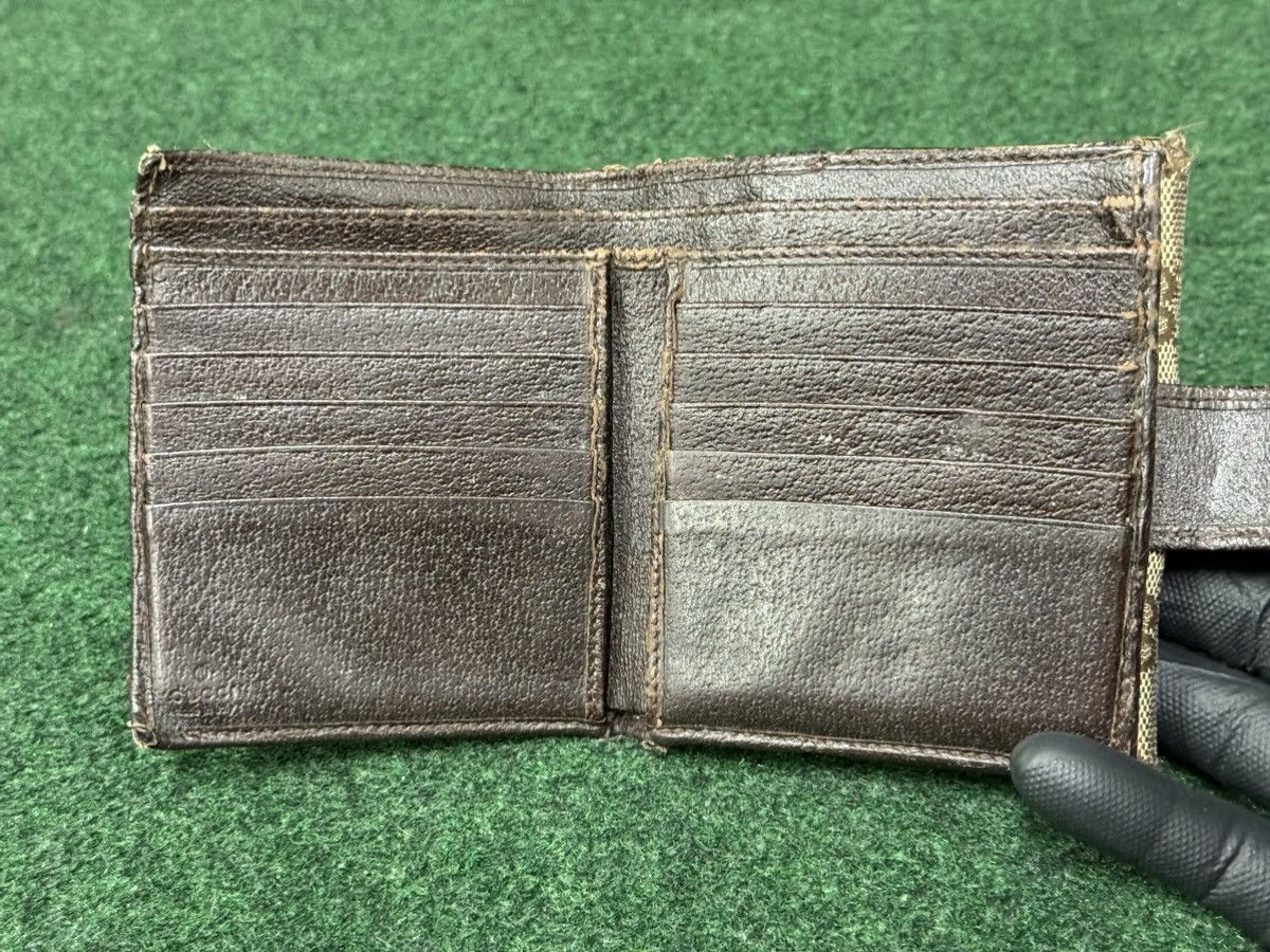 Gucci Vintage Gucci Monogram French Flap Wallet Size ONE SIZE - 7 Thumbnail