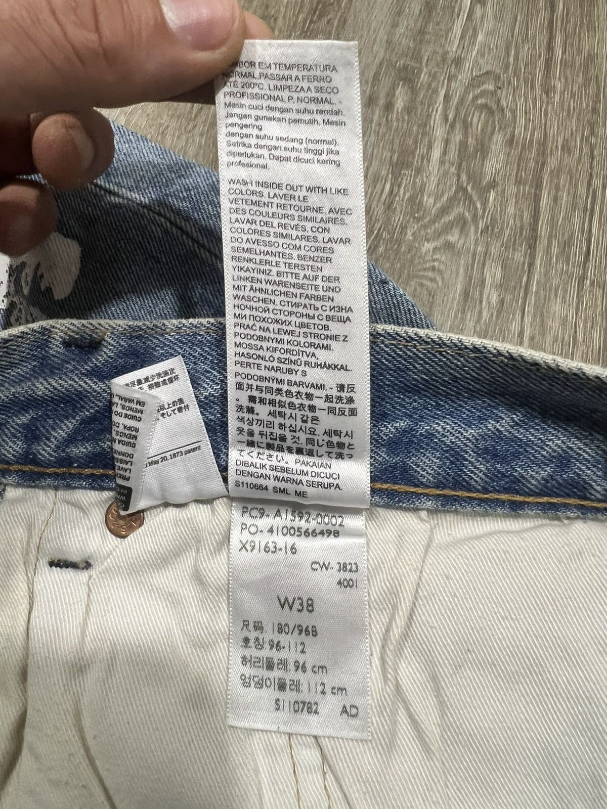 DENIM TEARS × Levi's Denim Tears Cotton Wreath Jean Size US 38 / EU 54 - 7 Thumbnail