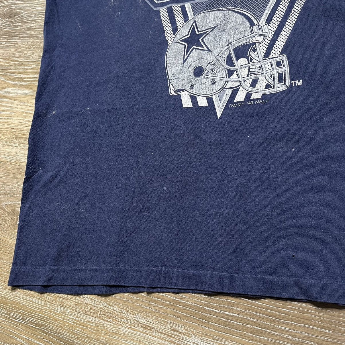 NFL 1993 single stitch dallas cowboys tee Size US XL / EU 56 / 4 - 4 Thumbnail