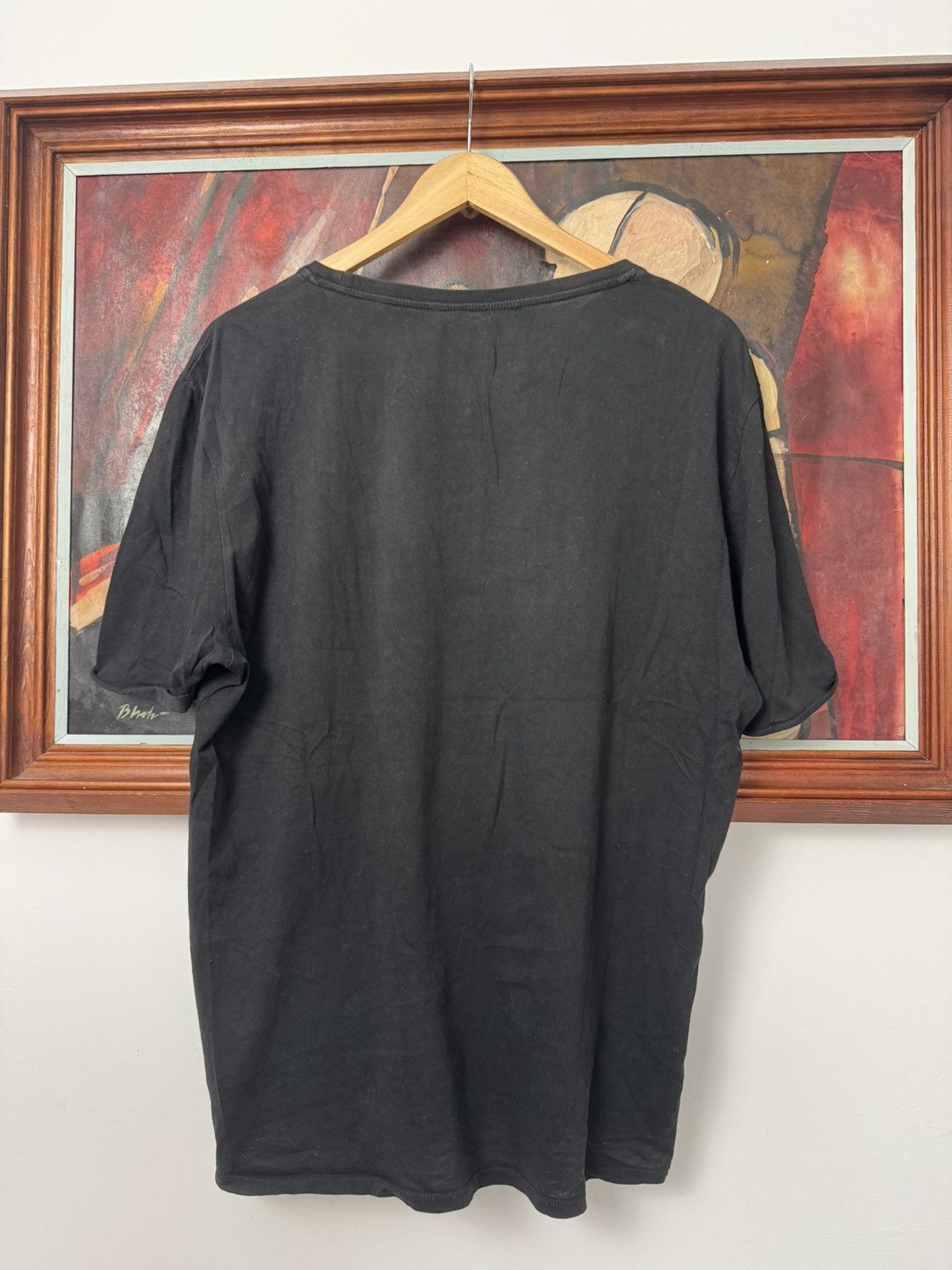 Balmain Balmain x H&M tshirt classic logo designer black gold collab Size US L / EU 52-54 / 3 - 3 Thumbnail